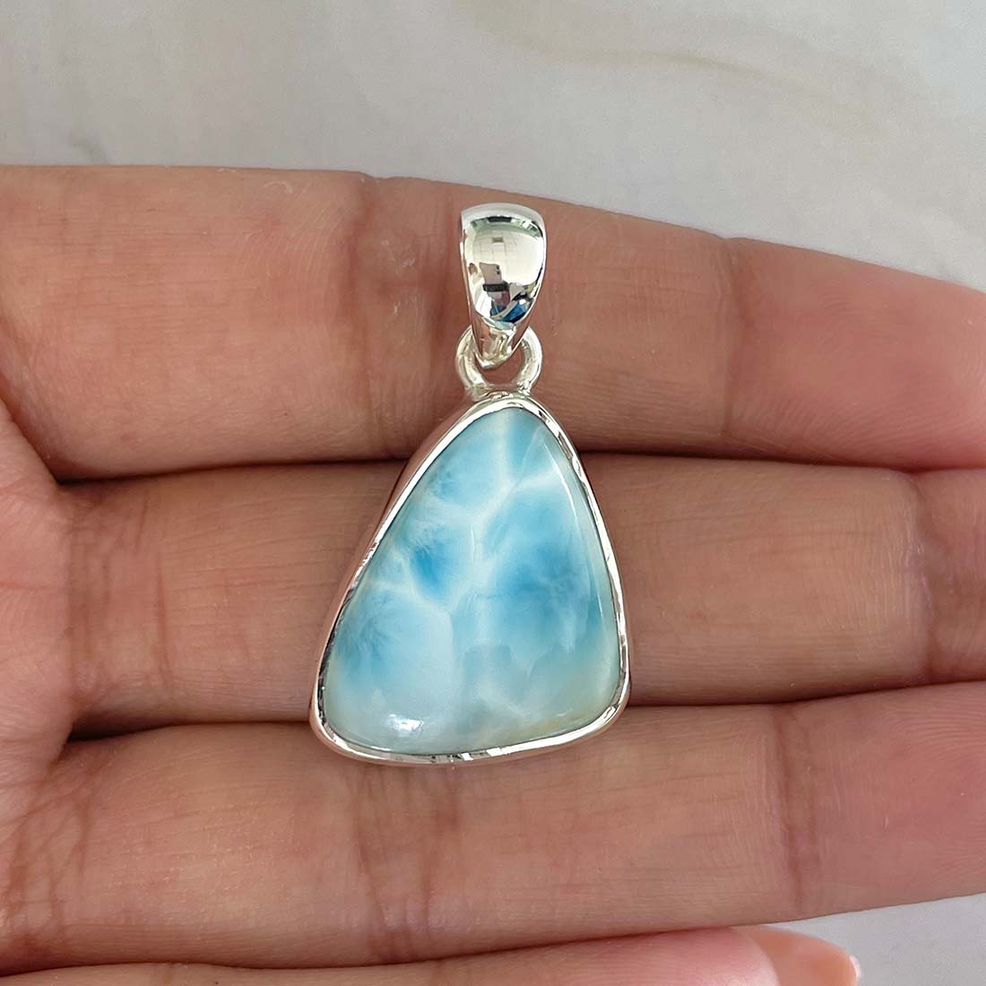 Larimar Pendant-(LAR-P-921.)