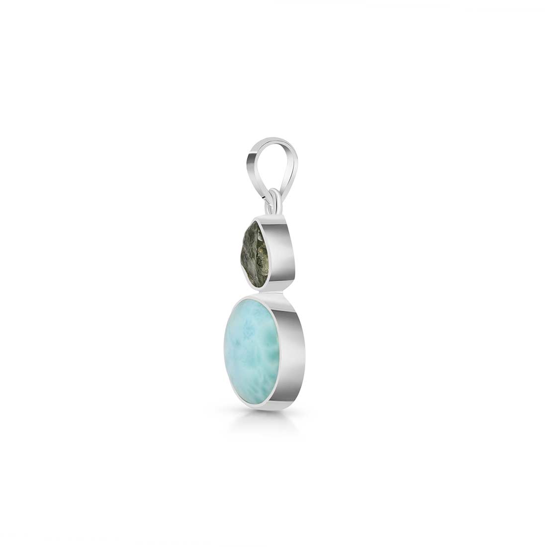 Larimar Pendant-(LAR-P-93.)