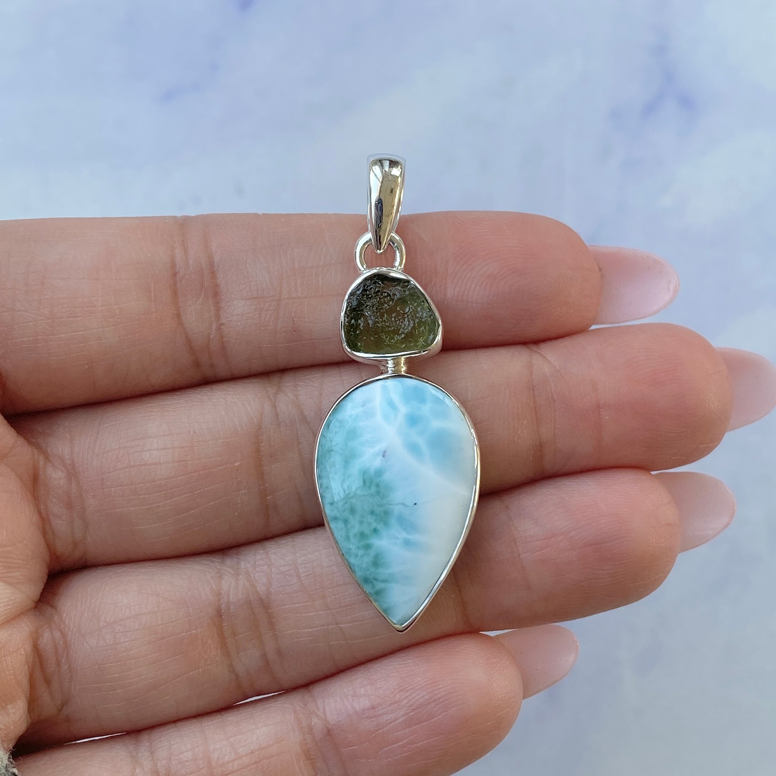 Larimar Pendant-(LAR-P-96.)