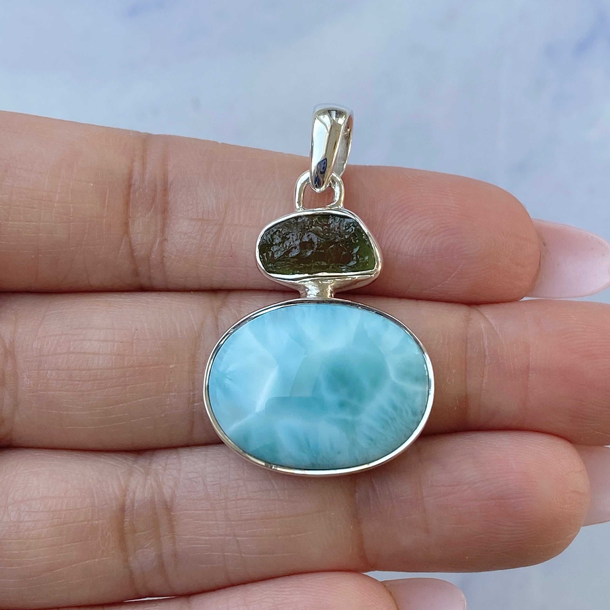 Larimar Pendant-(LAR-P-99.)