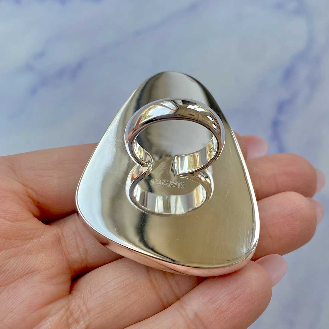 Larimar Adjustable Ring-(LAR-R-102.)