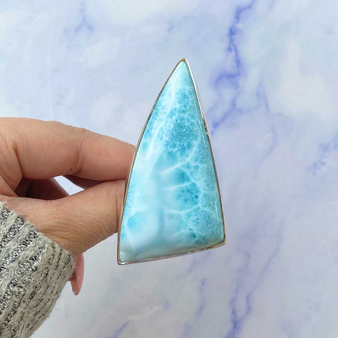 Larimar Adjustable Ring-(LAR-R-105.)