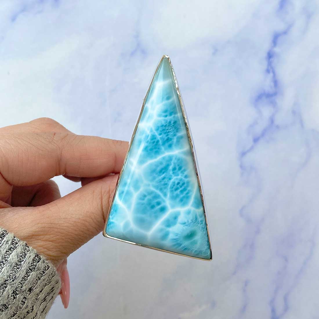 Larimar Adjustable Ring-(LAR-R-107.)