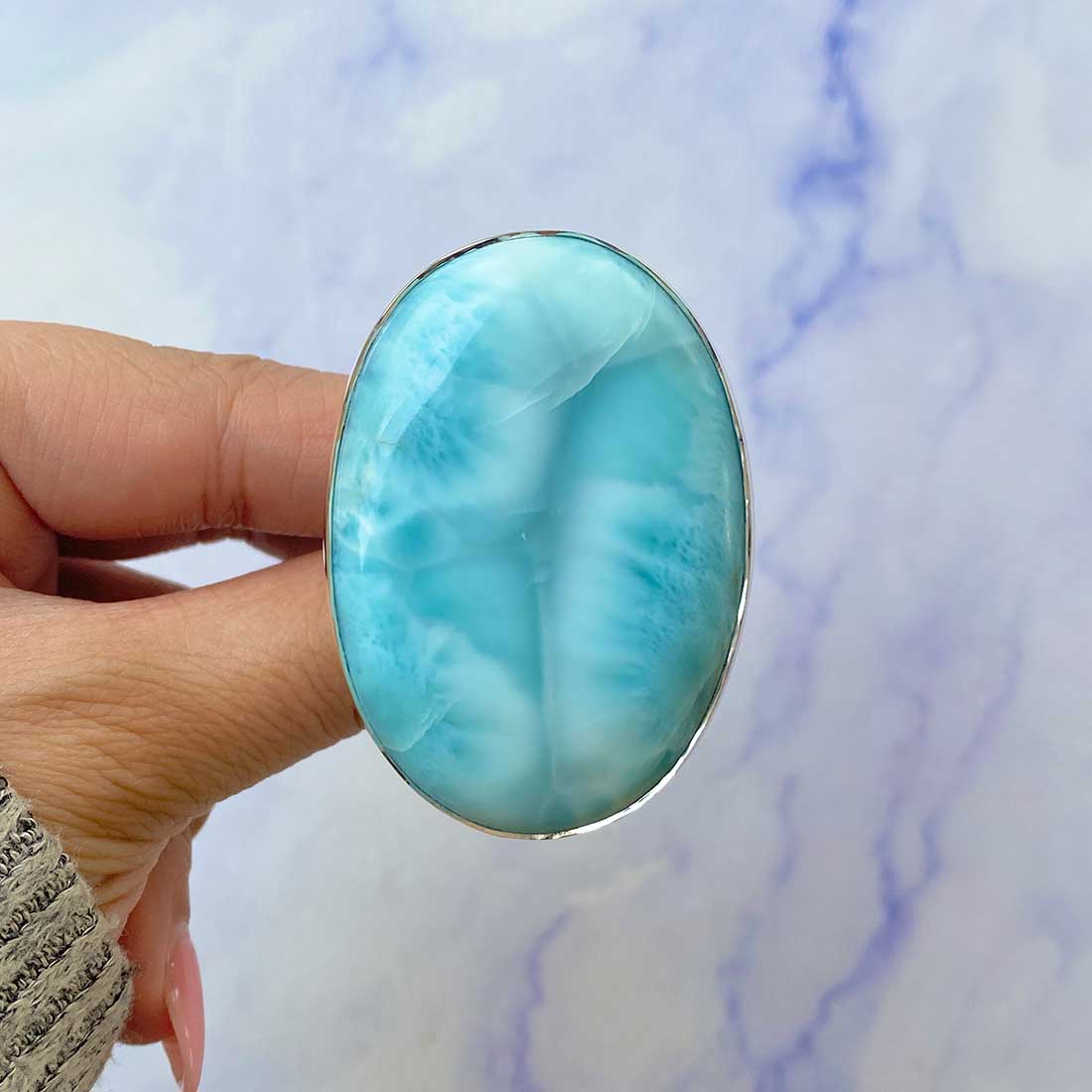 Larimar Adjustable Ring-(LAR-R-109.)