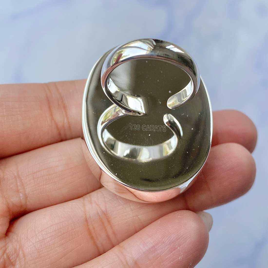 Larimar Adjustable Ring-(LAR-R-119.)