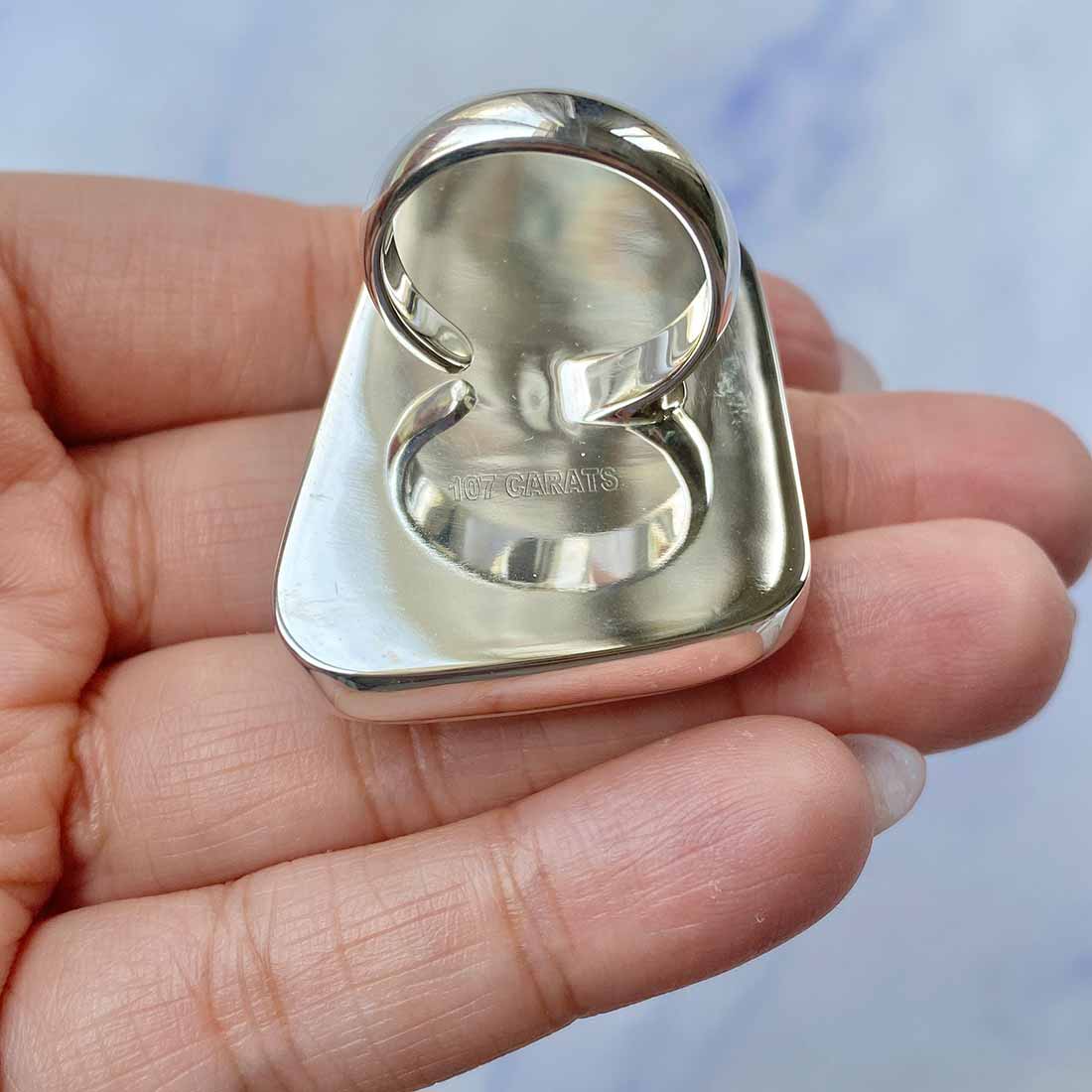 Larimar Adjustable Ring-(LAR-R-121.)