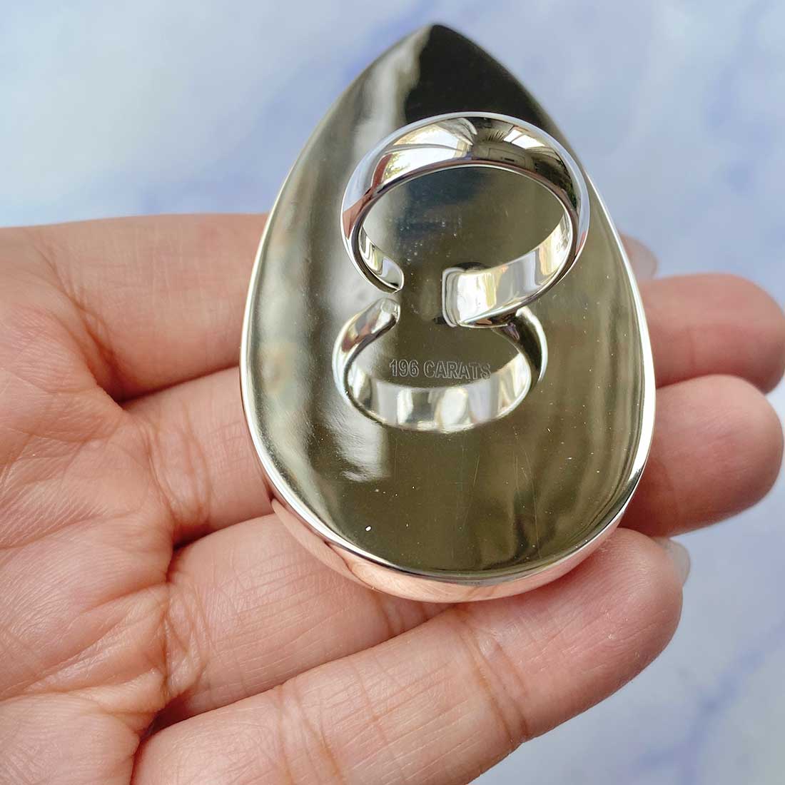 Larimar Adjustable Ring-(LAR-R-123.)