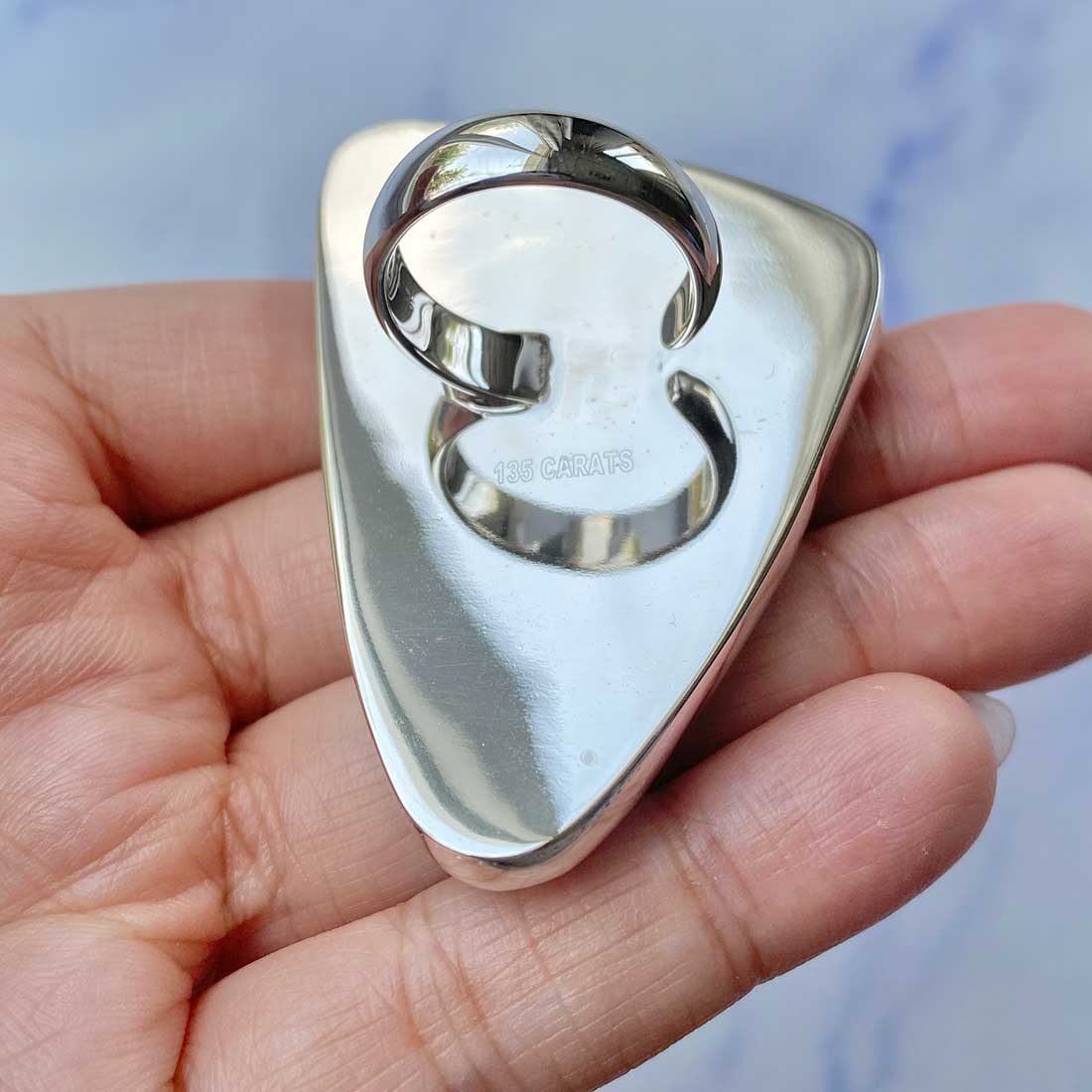 Larimar Adjustable Ring-(LAR-R-126.)