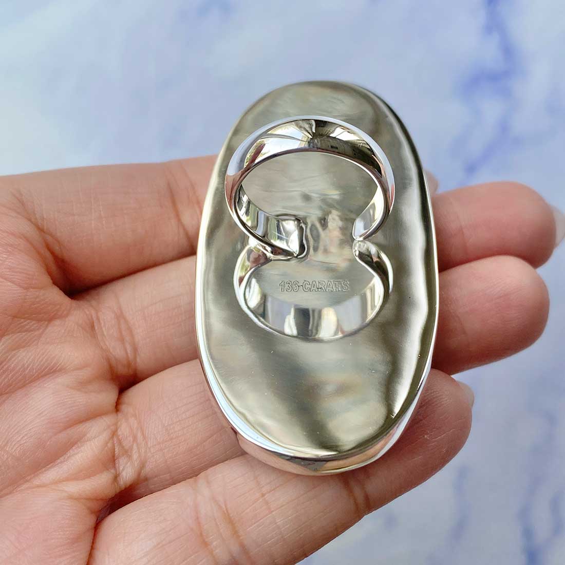 Larimar Adjustable Ring-(LAR-R-131.)