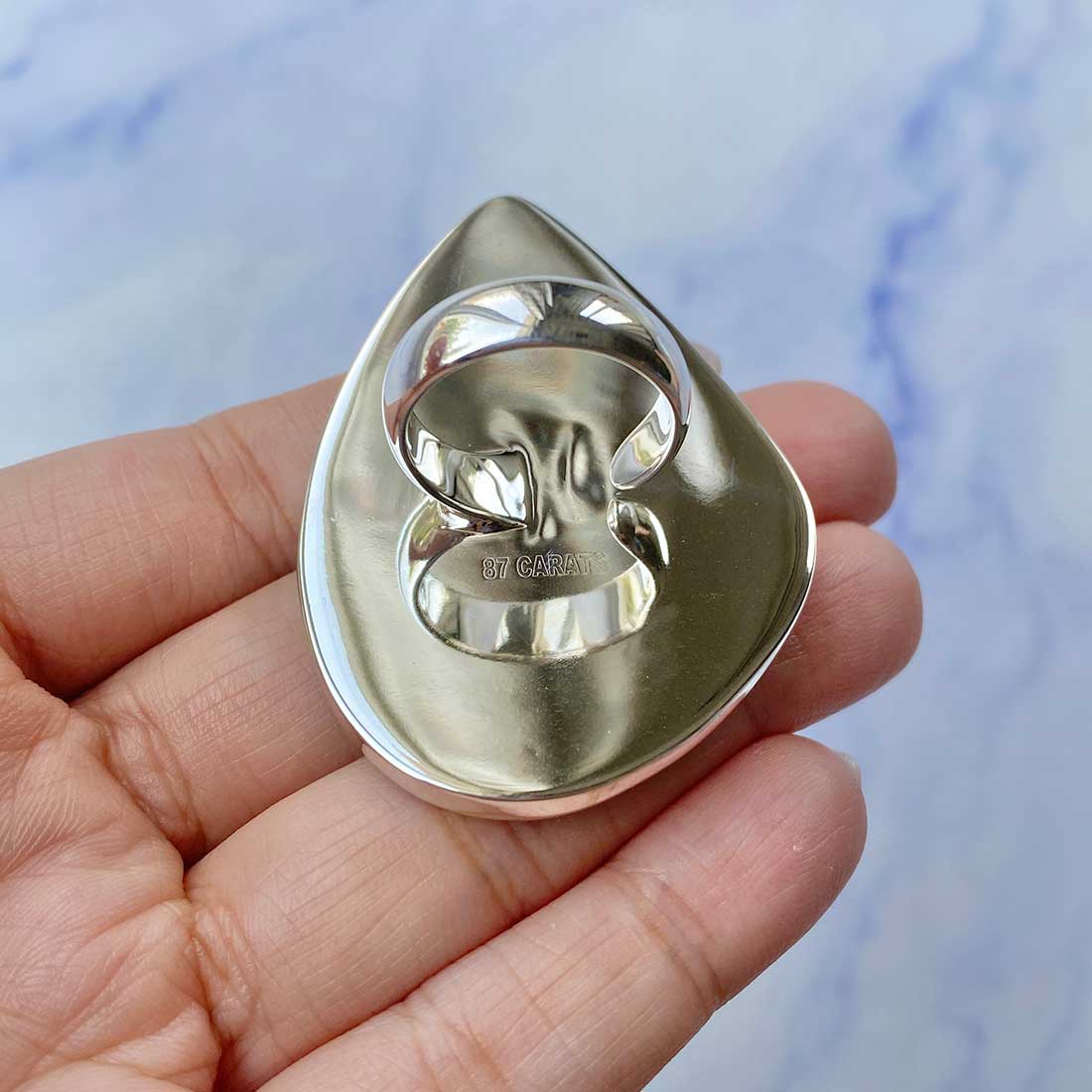 Larimar Adjustable Ring-(LAR-R-132.)