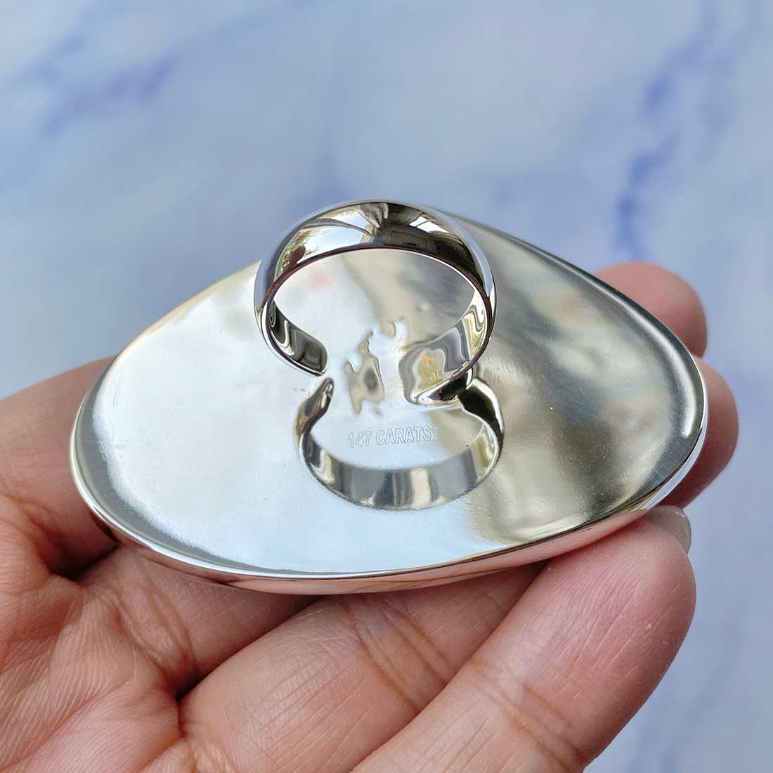 Larimar Adjustable Ring-(LAR-R-135.)