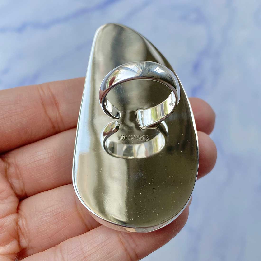 Larimar Adjustable Ring-(LAR-R-137.)