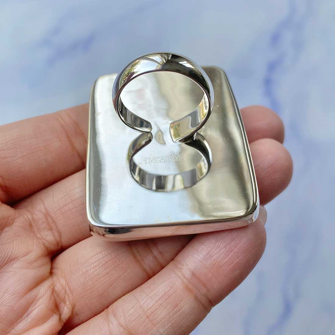 Larimar Adjustable Ring-(LAR-R-140.)