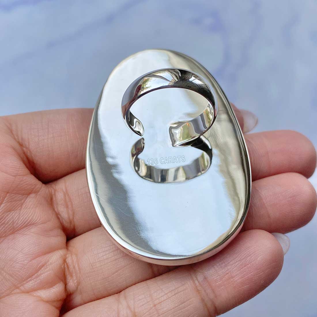 Larimar Adjustable Ring-(LAR-R-141.)