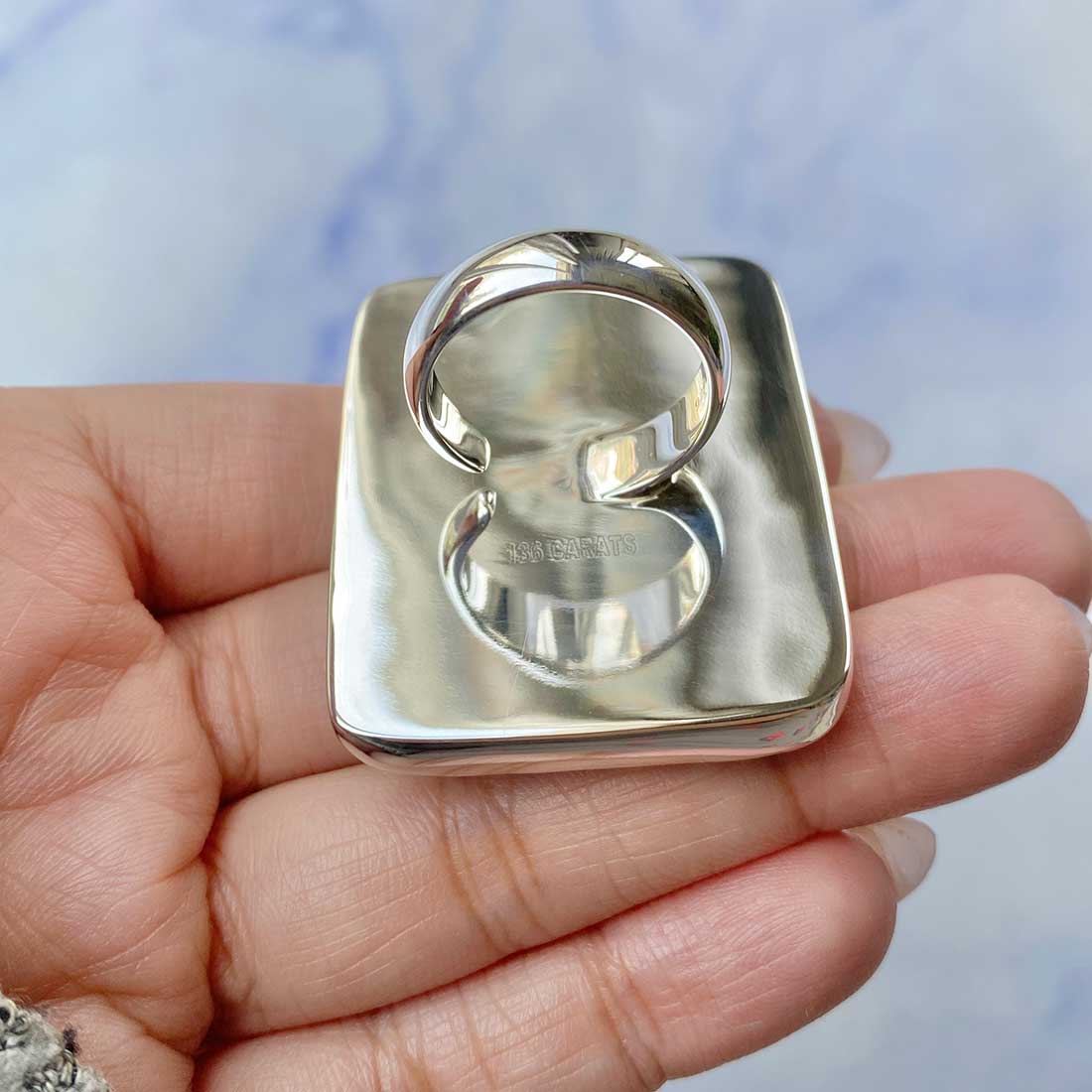 Larimar Adjustable Ring-(LAR-R-142.)