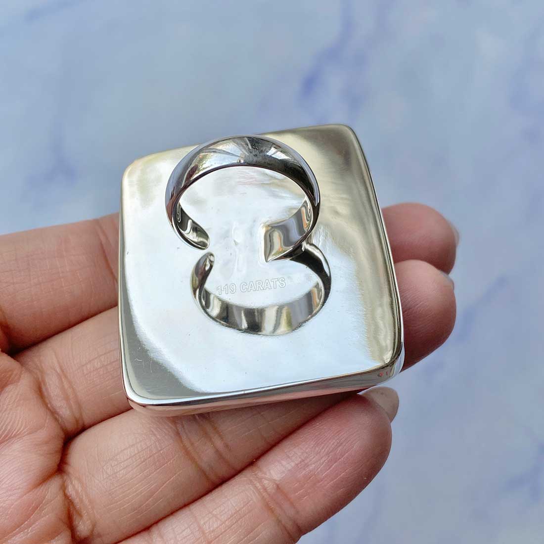 Larimar Adjustable Ring-(LAR-R-146.)