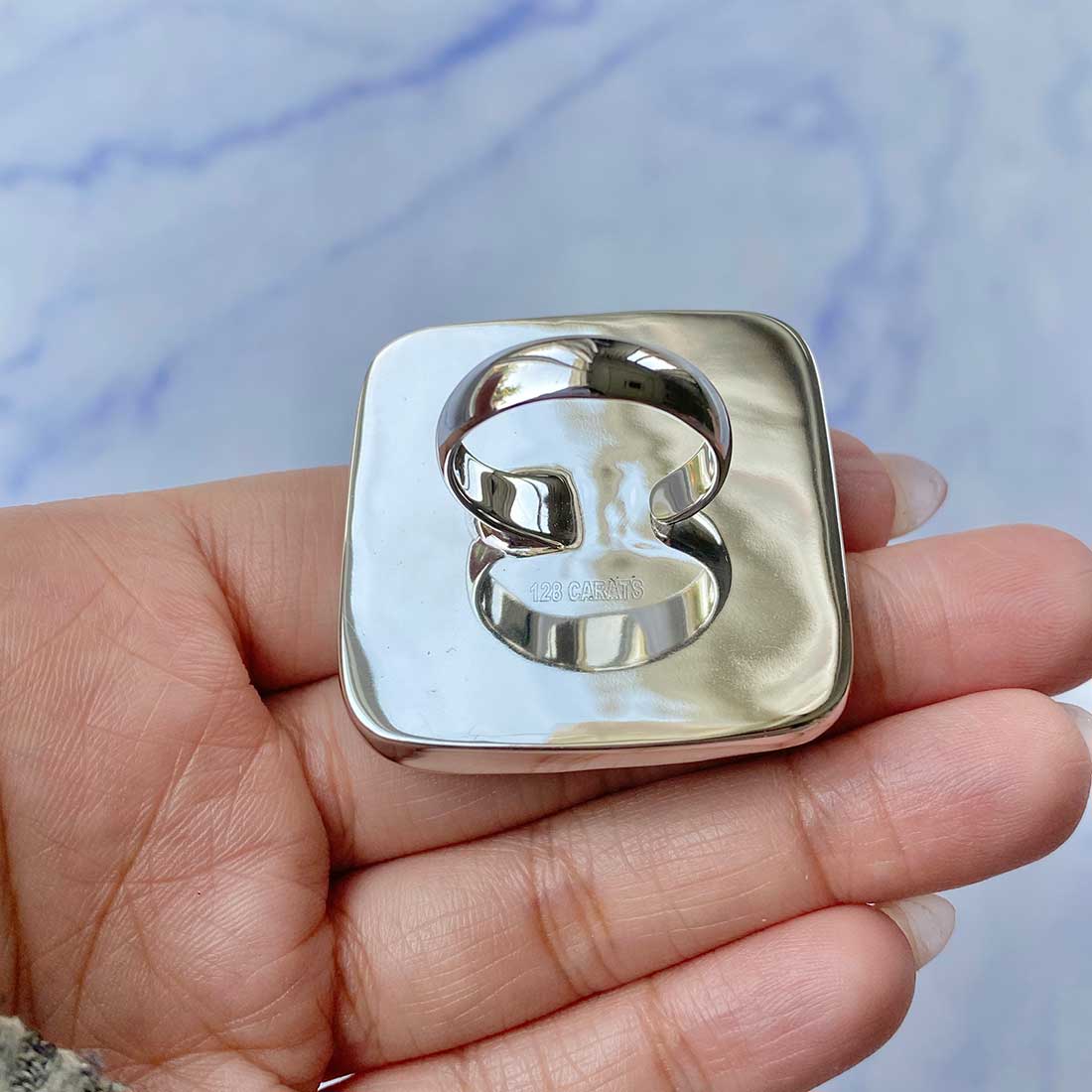 Larimar Adjustable Ring-(LAR-R-148.)