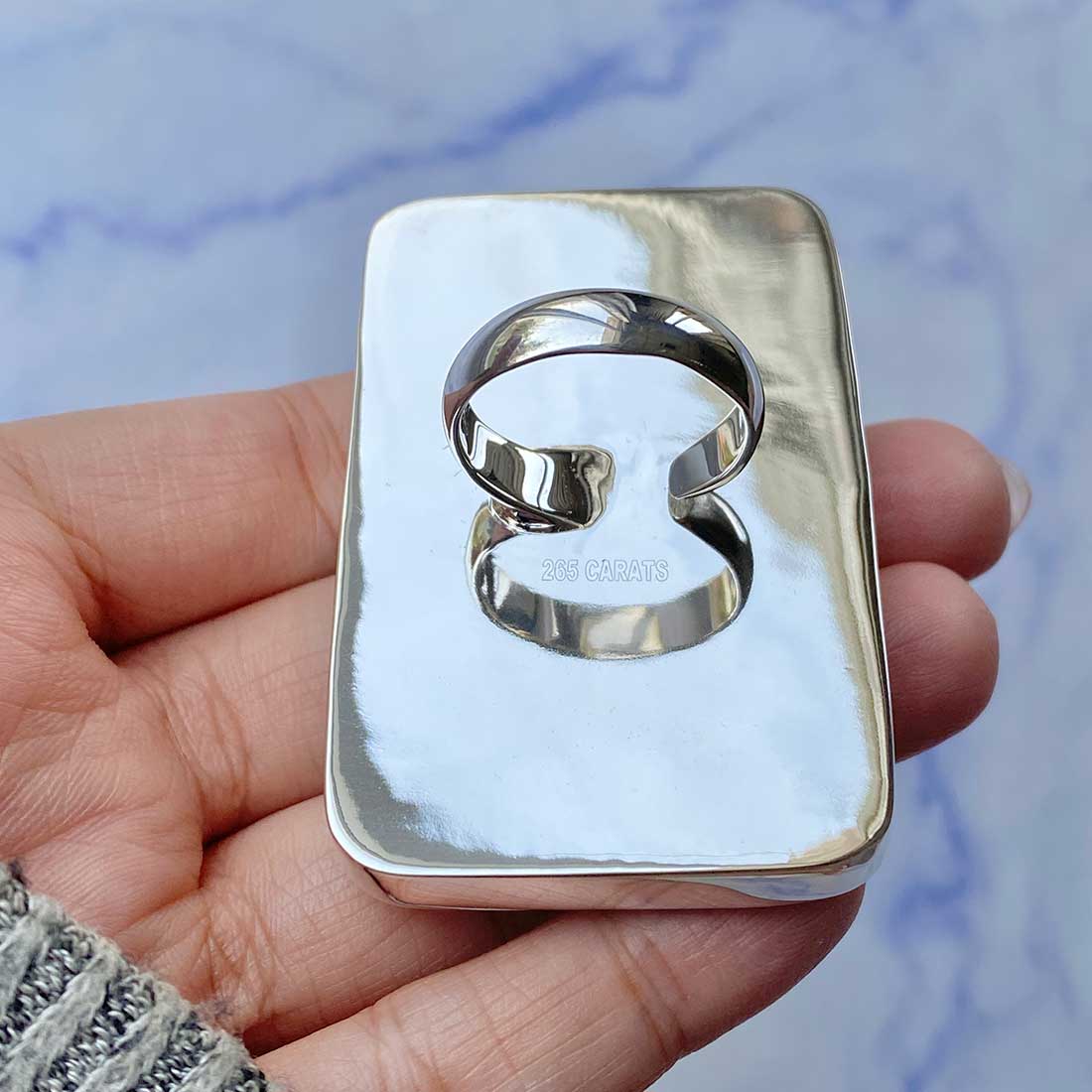 Larimar Adjustable Ring-(LAR-R-149.)