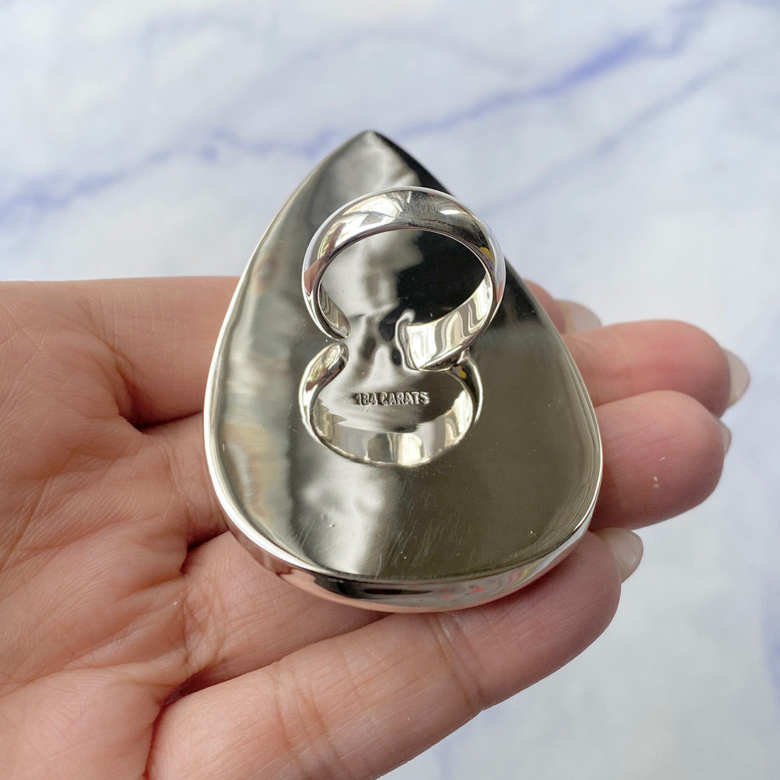 Larimar Adjustable Ring-(LAR-R-153.)