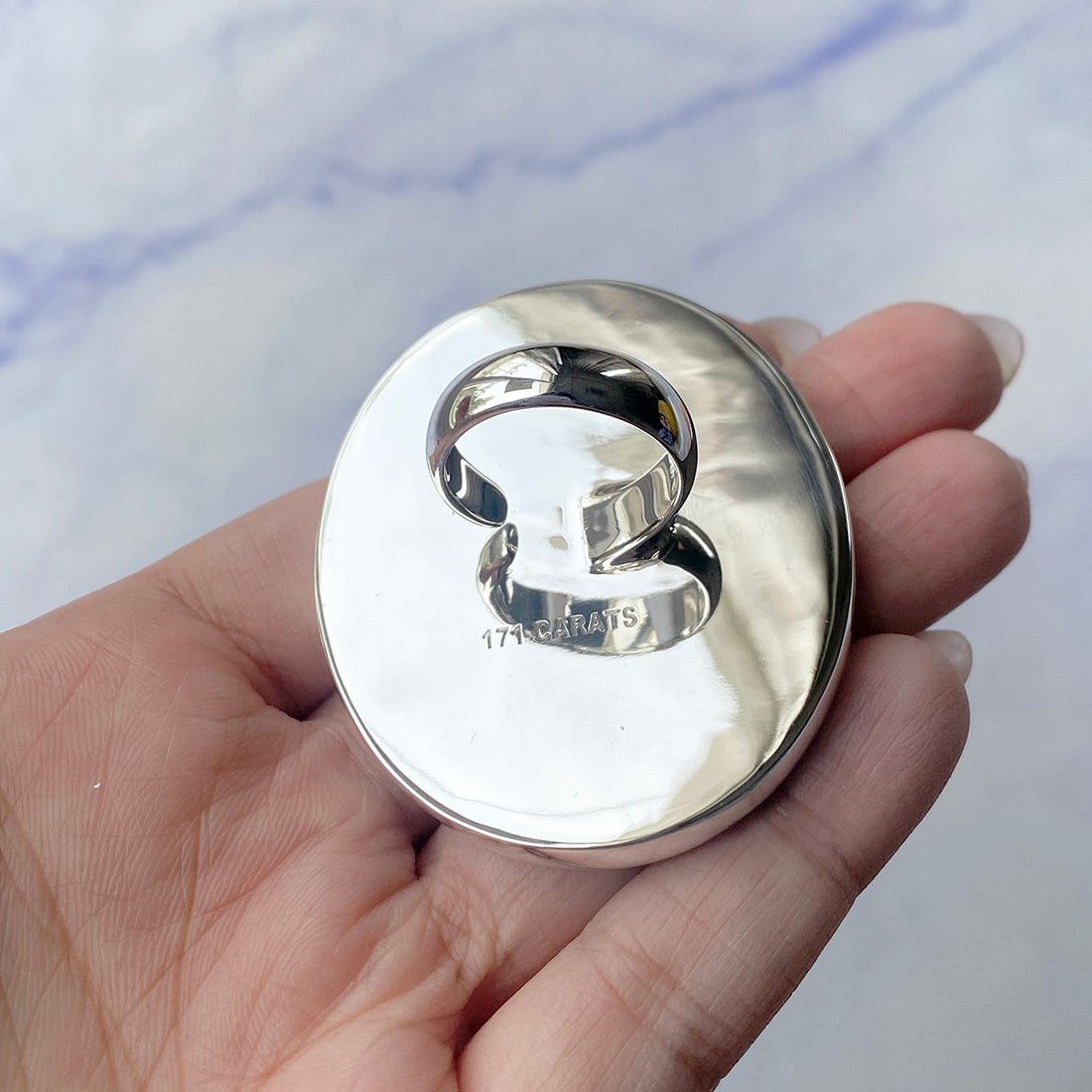 Larimar Adjustable Ring-(LAR-R-158.)