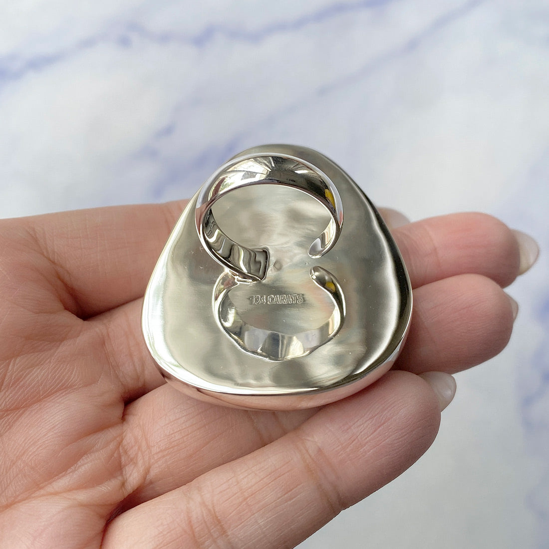 Larimar Adjustable Ring-(LAR-R-160.)