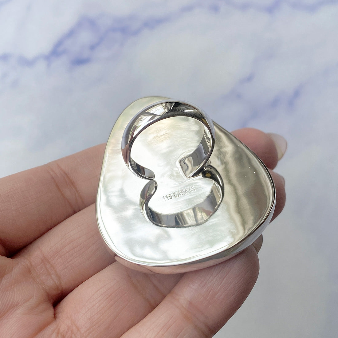 Larimar Adjustable Ring-(LAR-R-162.)