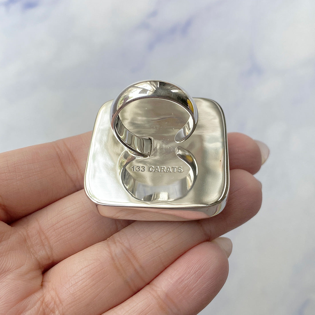 Larimar Adjustable Ring-(LAR-R-166.)