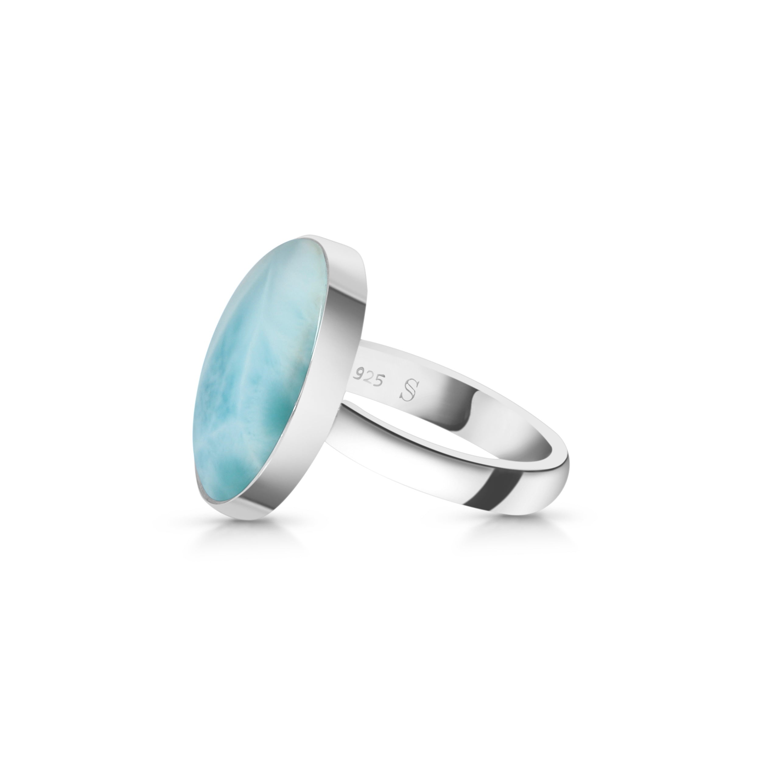 Larimar Adjustable Ring-(LAR-R-17.)
