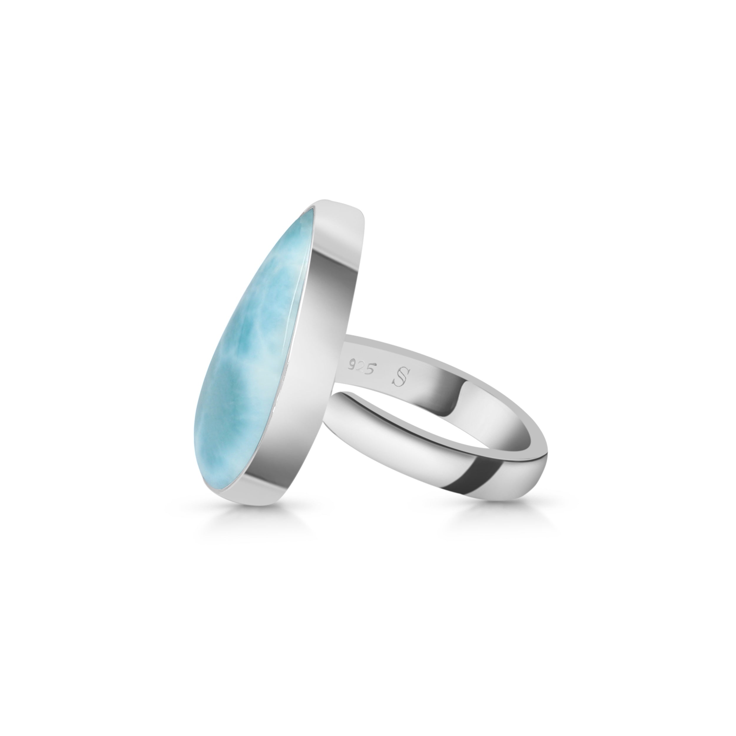 Larimar Adjustable Ring-(LAR-R-26.)