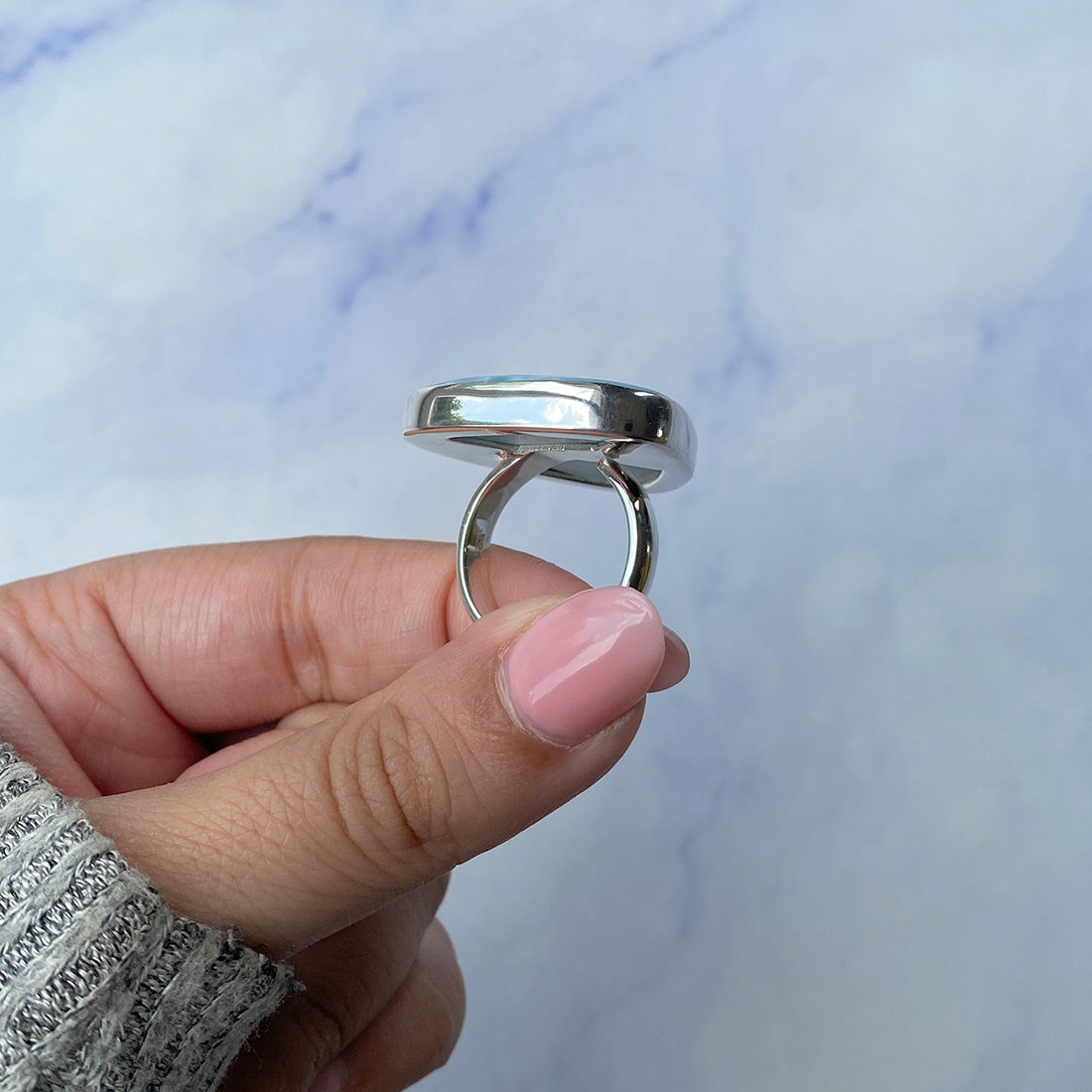 Larimar Adjustable Ring-(LAR-R-346.)