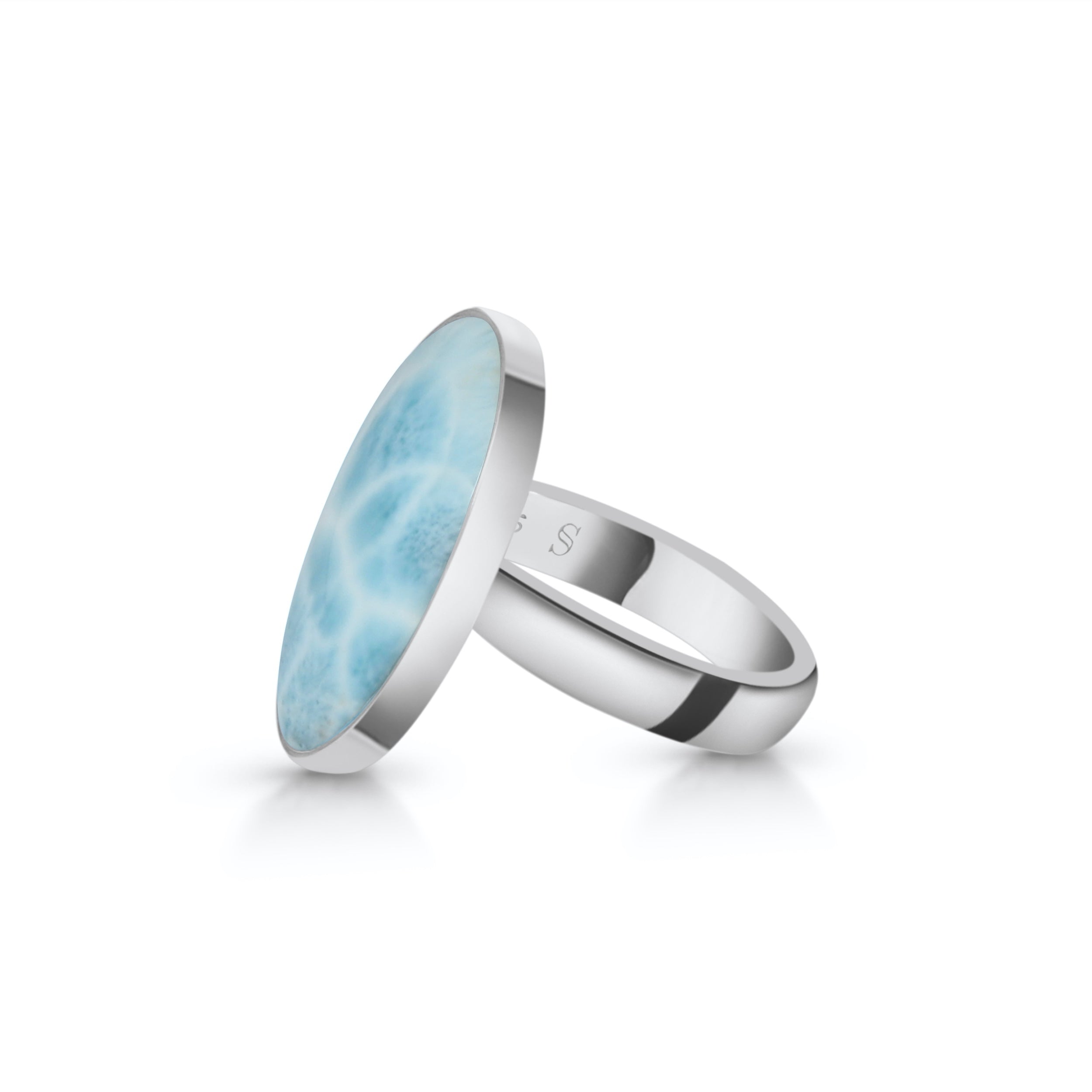 Larimar Adjustable Ring-(LAR-R-41.)