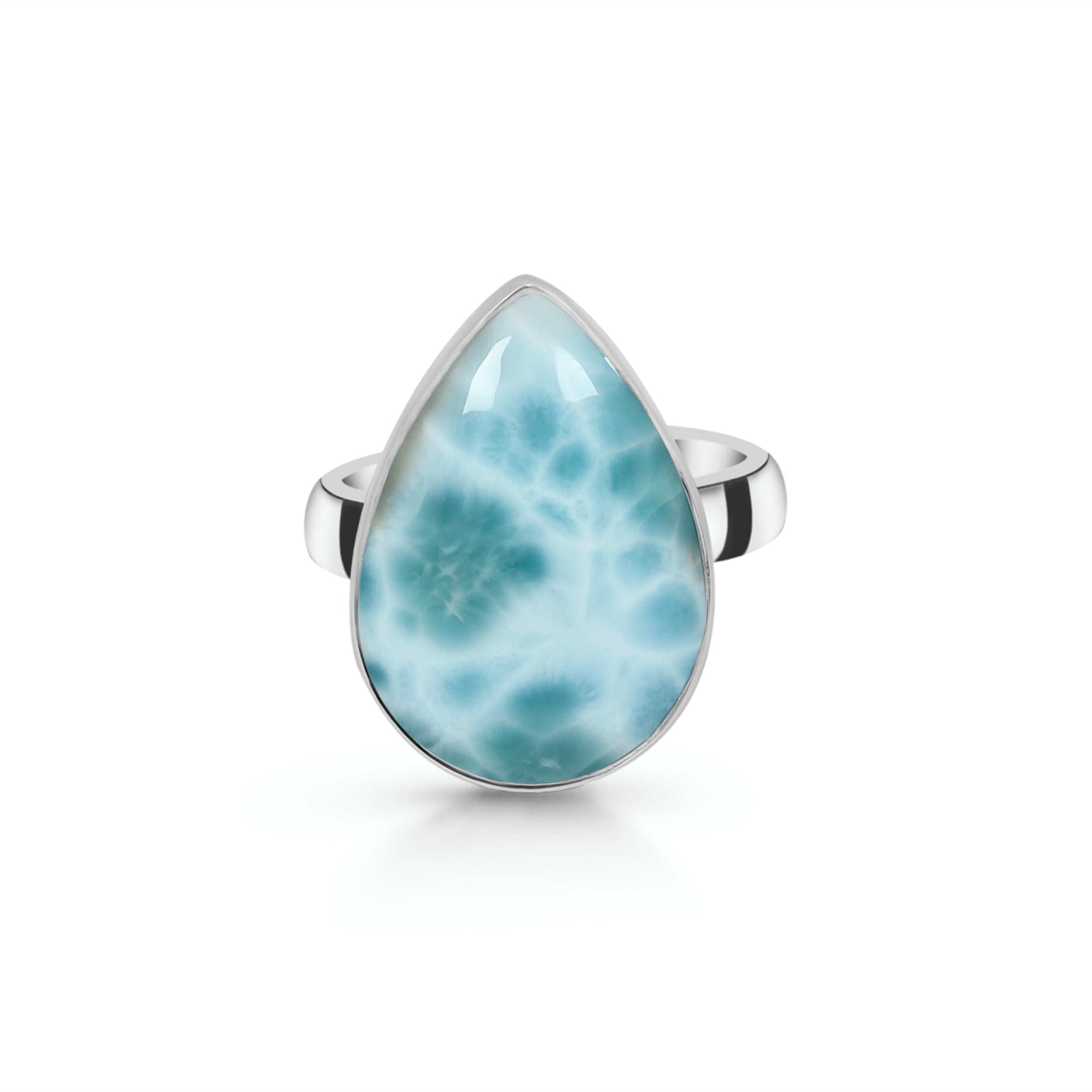 Larimar Adjustable Ring-(LAR-R-54)