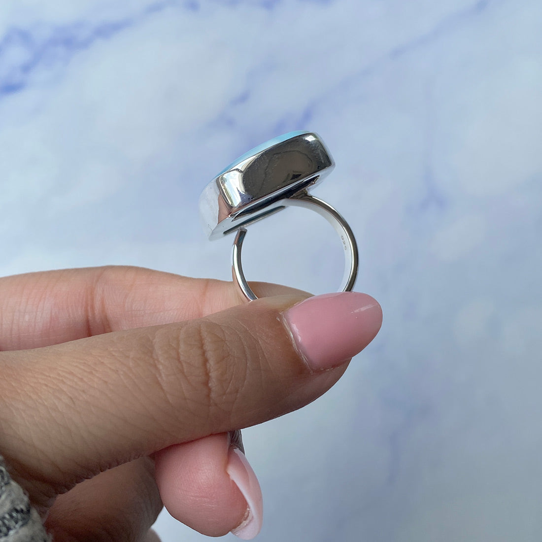 Larimar Adjustable Ring-(LAR-R-543.)