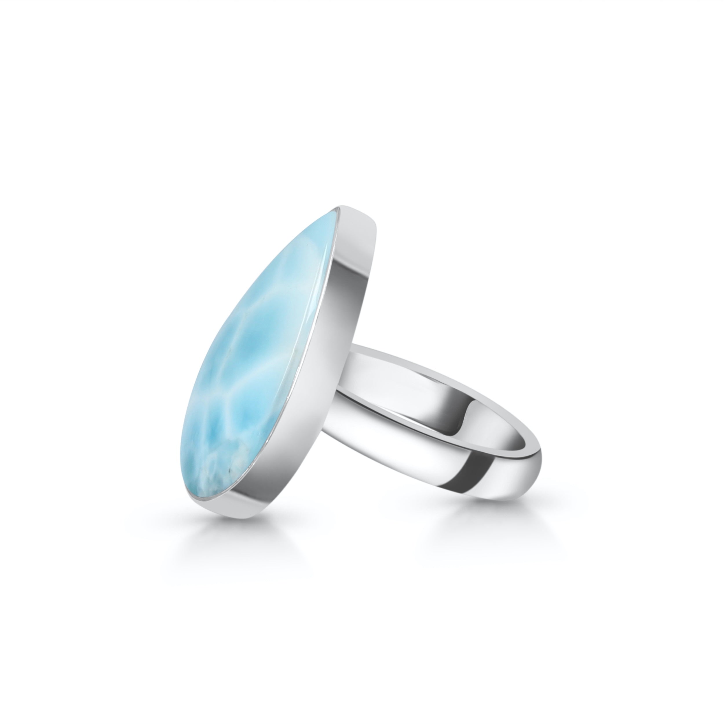 Larimar Adjustable Ring-(LAR-R-61.)