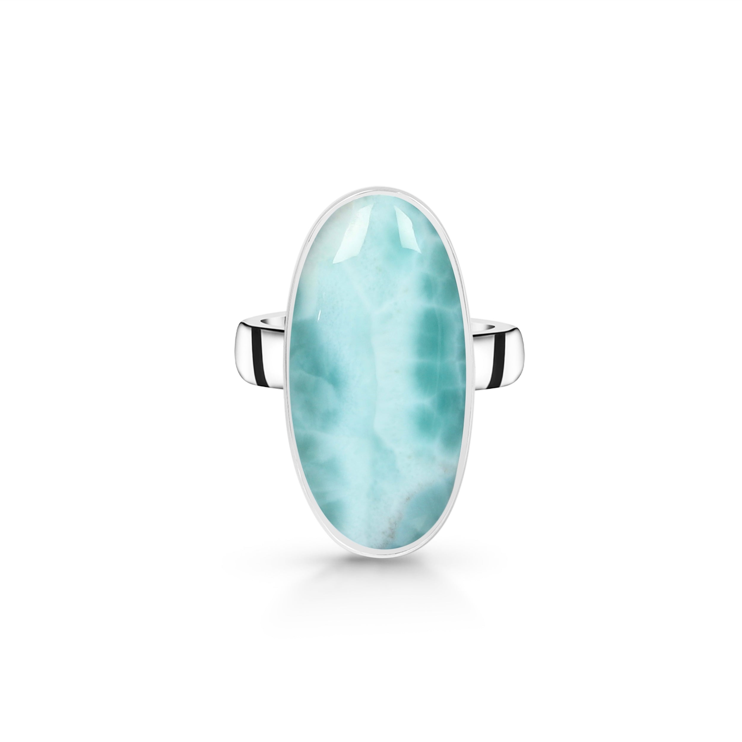 Larimar Adjustable Ring-(LAR-R-64.)