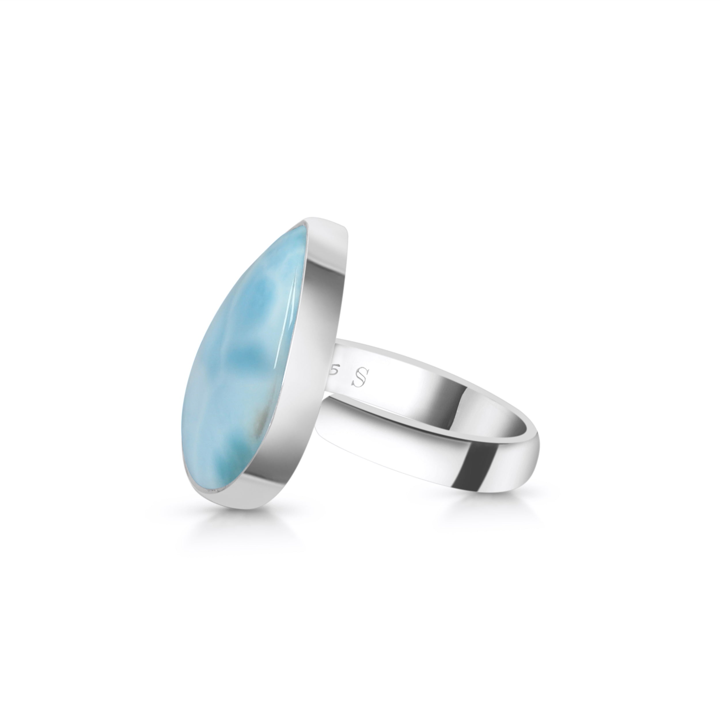 Larimar Adjustable Ring-(LAR-R-7.)