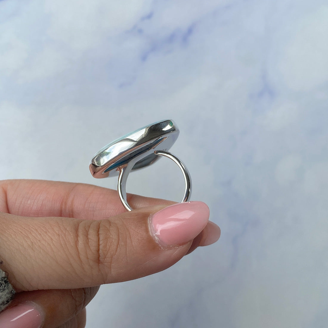 Larimar Adjustable Ring-(LAR-R-730.)