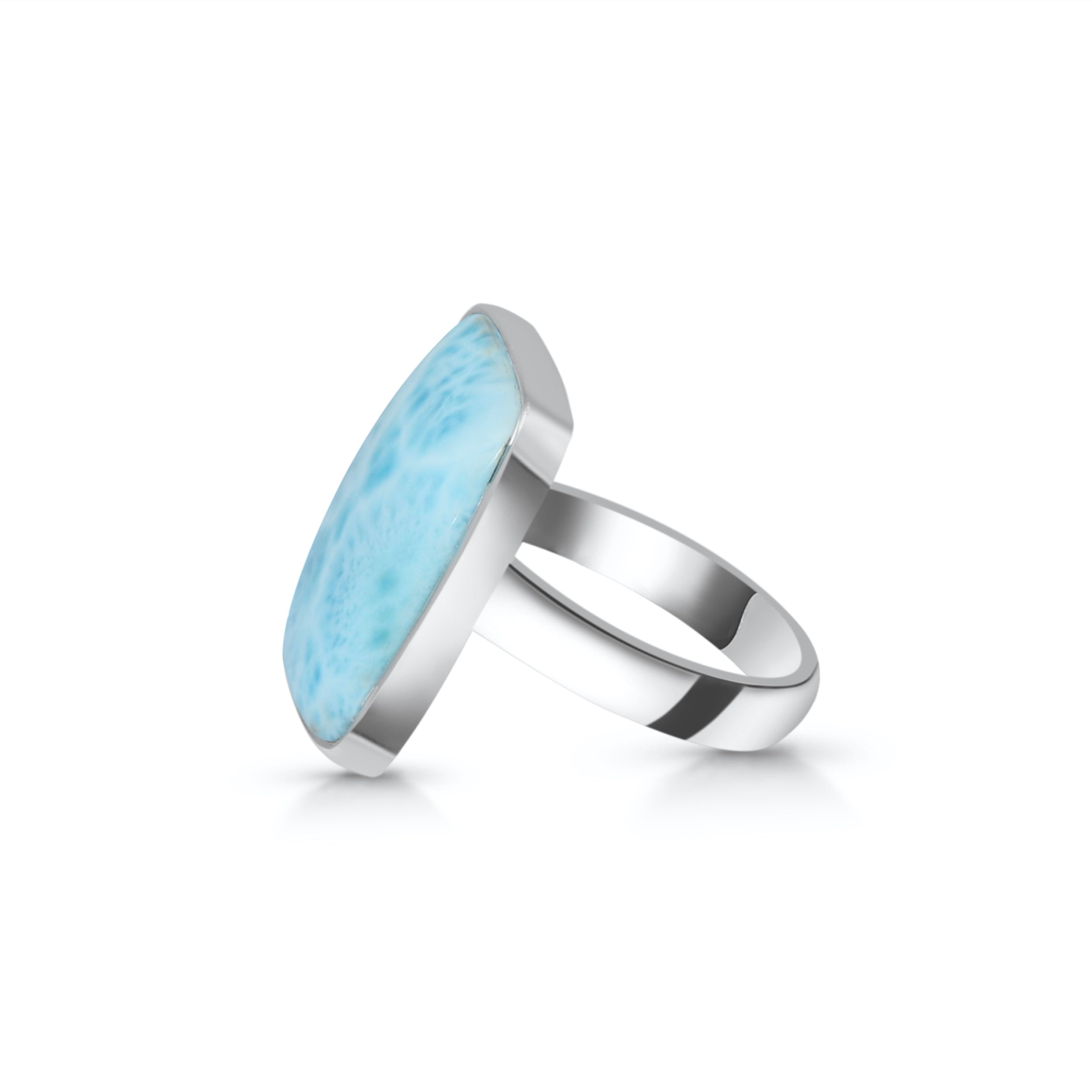Larimar Adjustable Ring-(LAR-R-74.)