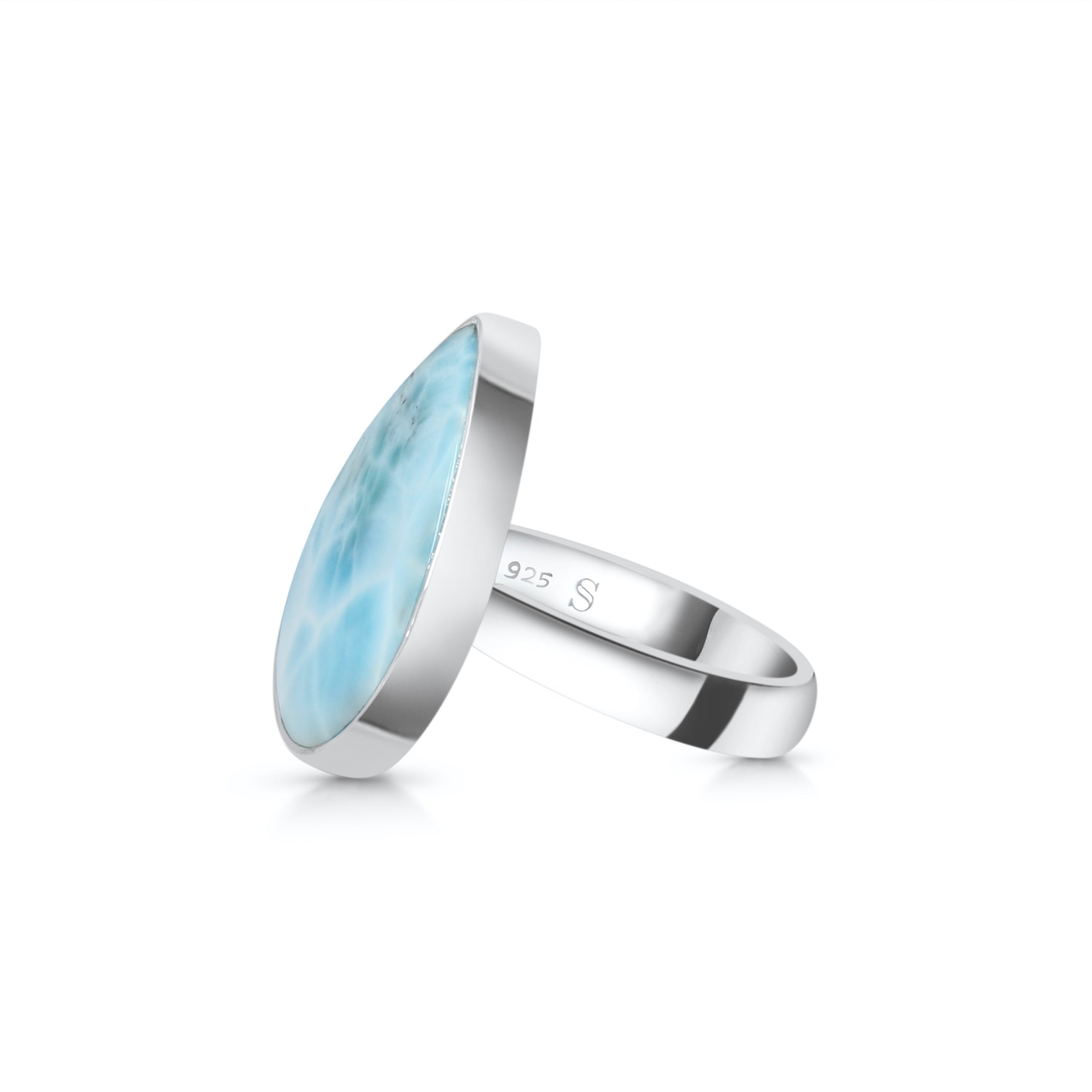 Larimar Adjustable Ring-(LAR-R-76.)