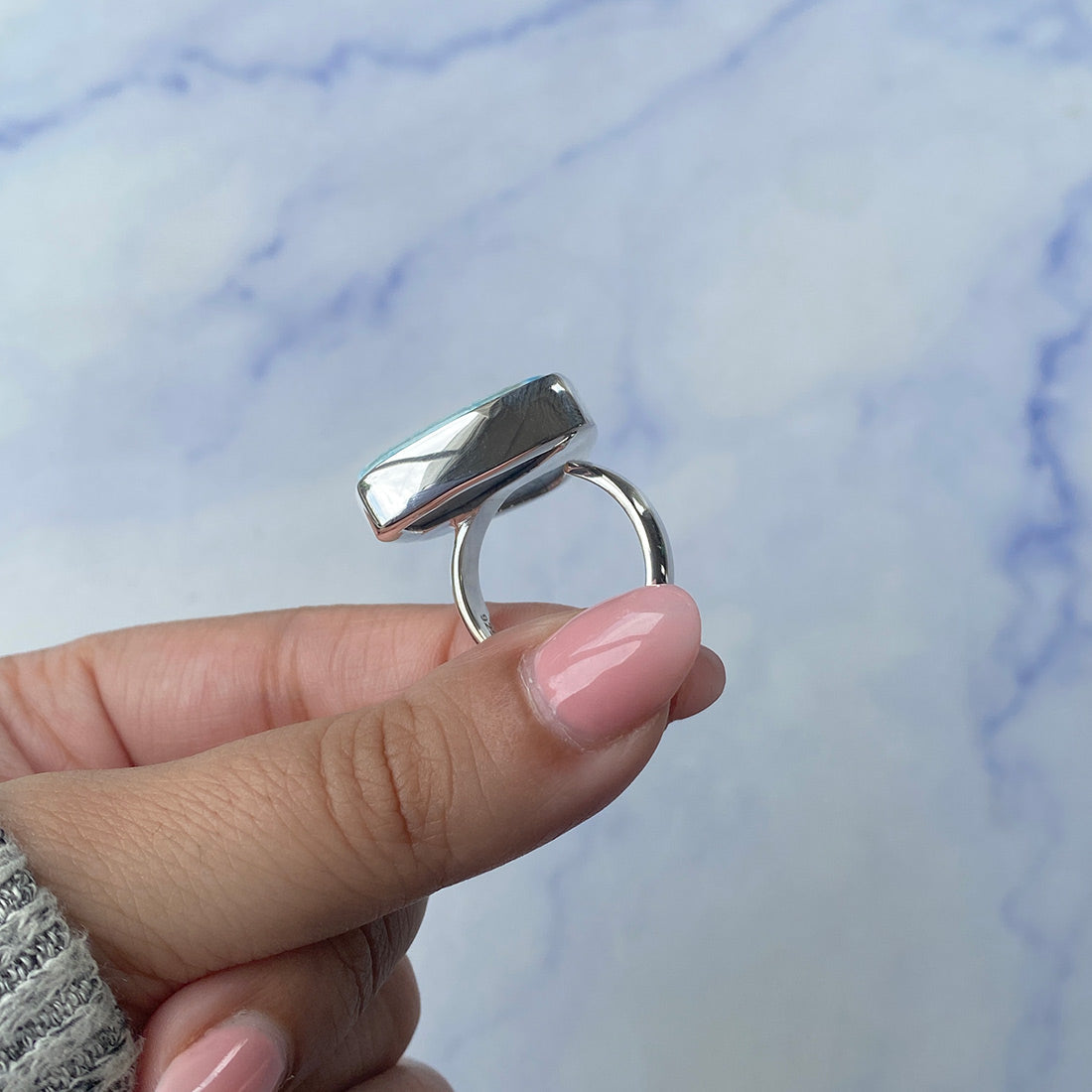 Larimar Adjustable Ring-(LAR-R-768.)