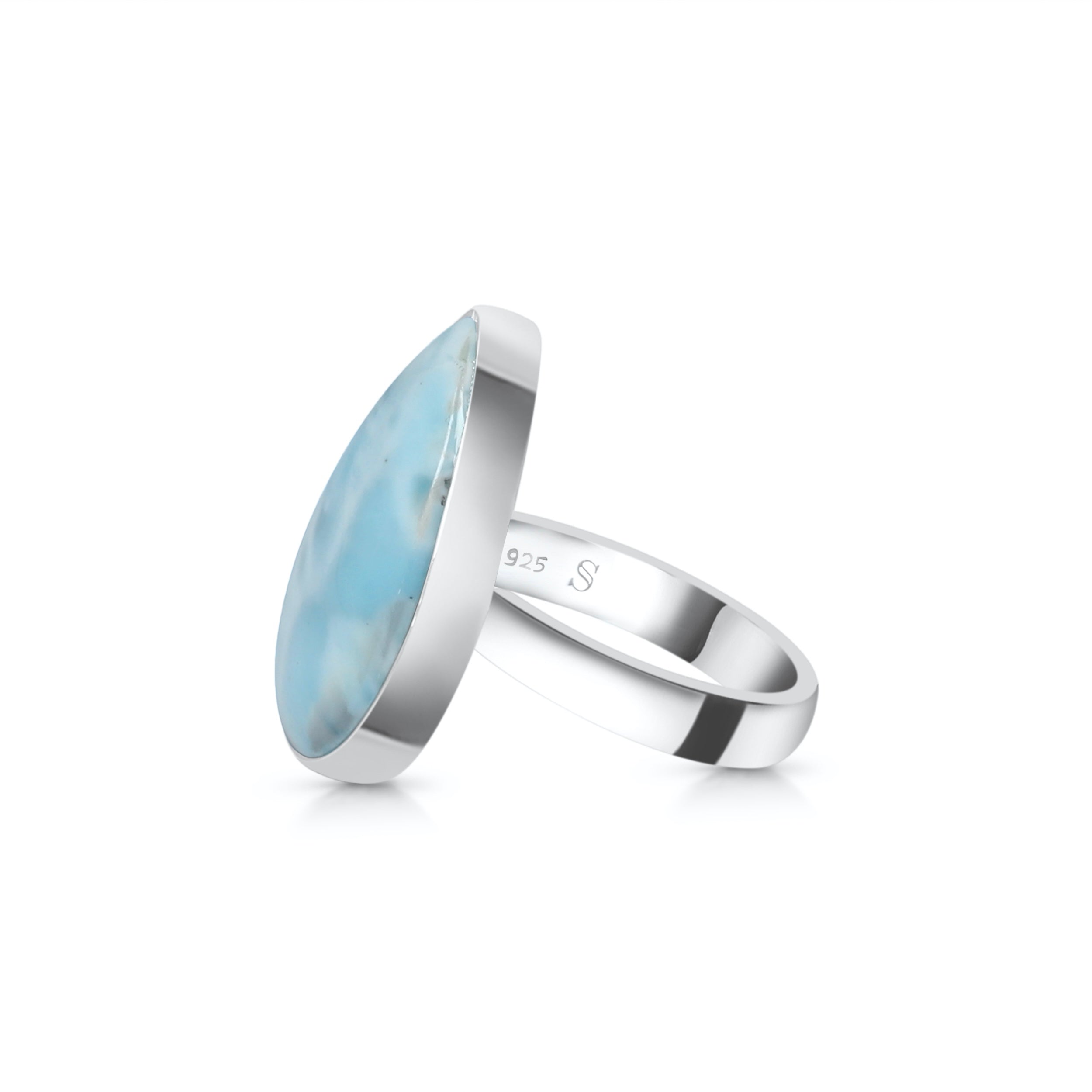 Larimar Adjustable Ring-(LAR-R-77.)