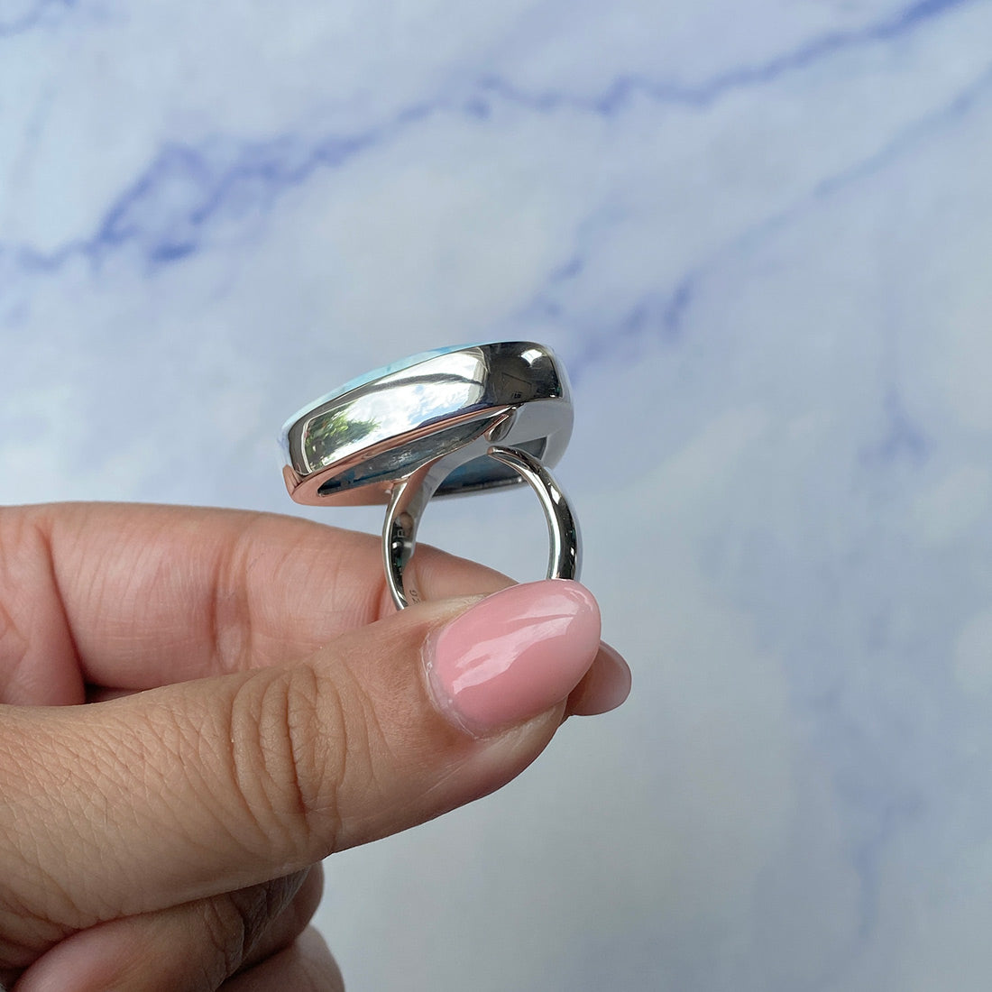 Larimar Adjustable Ring-(LAR-R-790.)