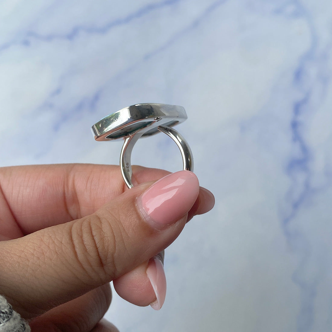 Larimar Adjustable Ring-(LAR-R-853.)