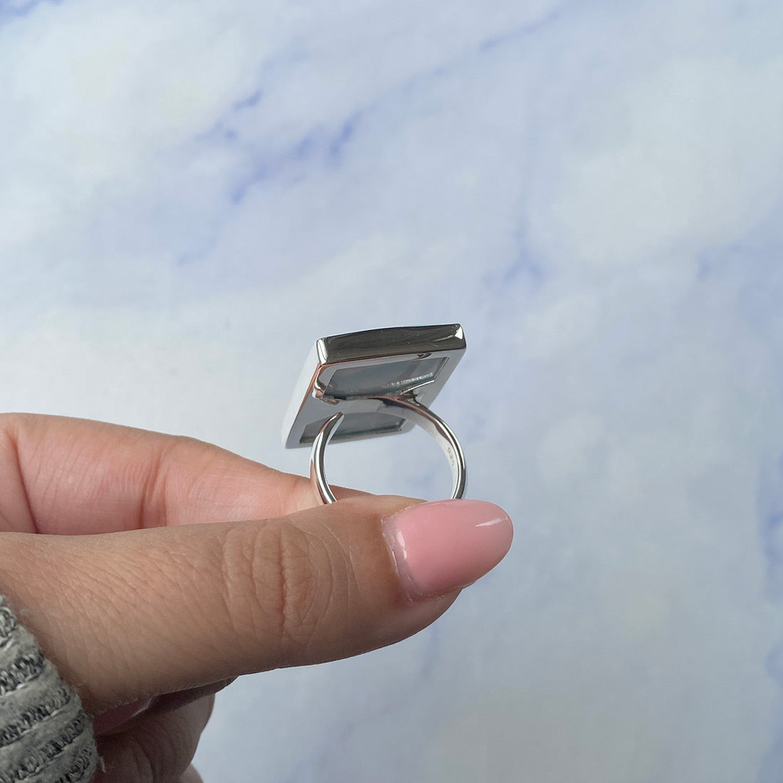 Larimar Adjustable Ring-(LAR-R-863.)