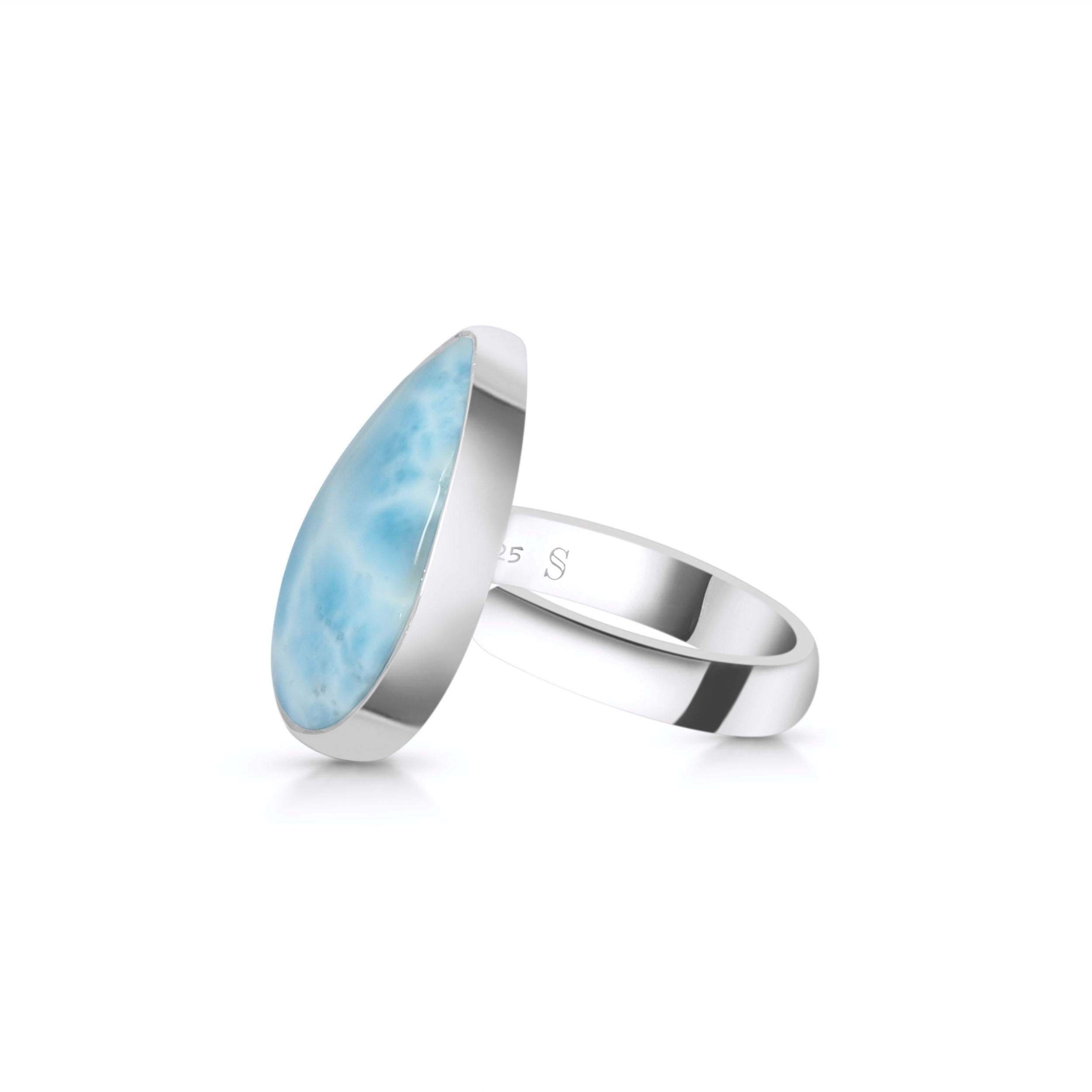 Larimar Adjustable Ring-(LAR-R-9.)