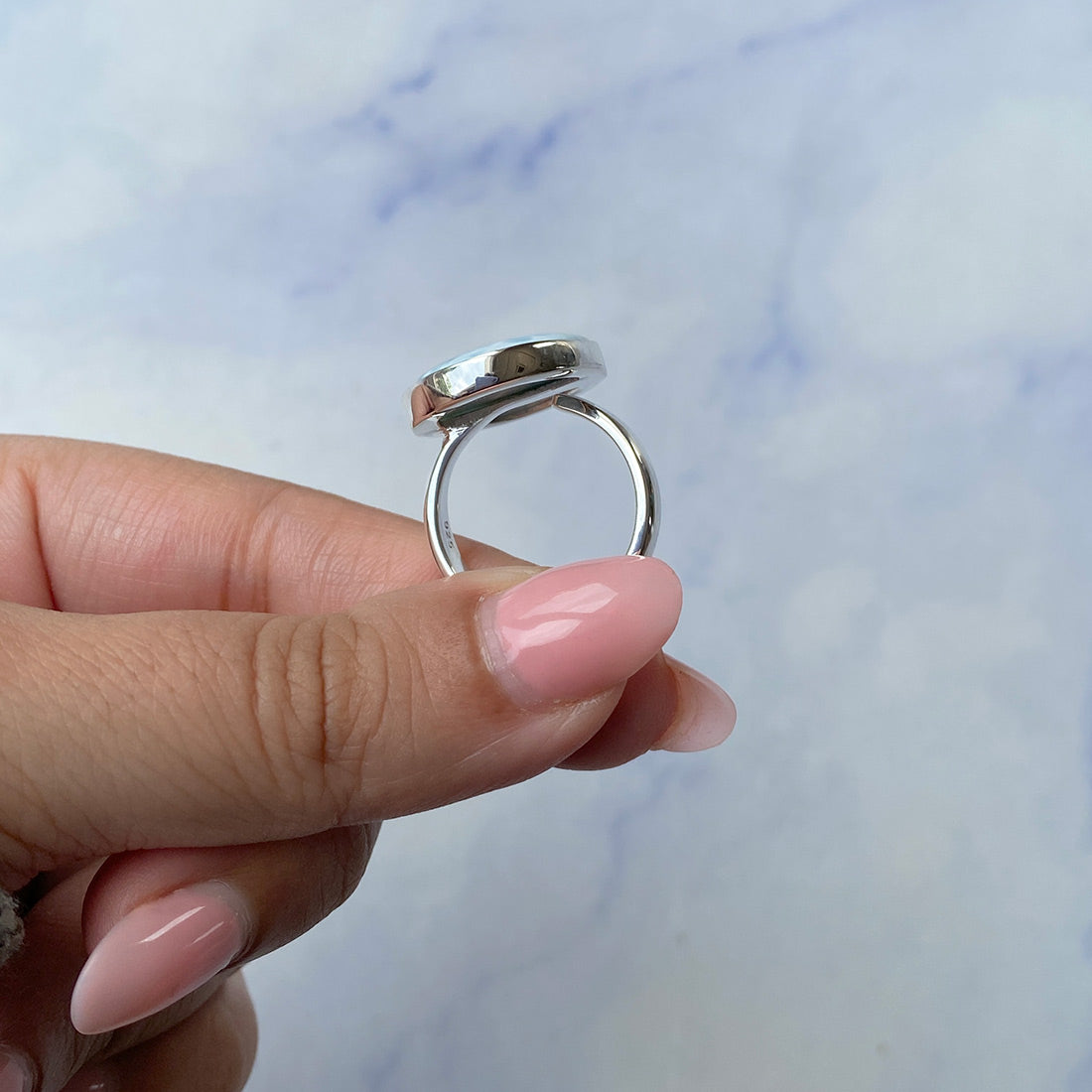 Larimar Adjustable Ring-(LAR-R-955.)