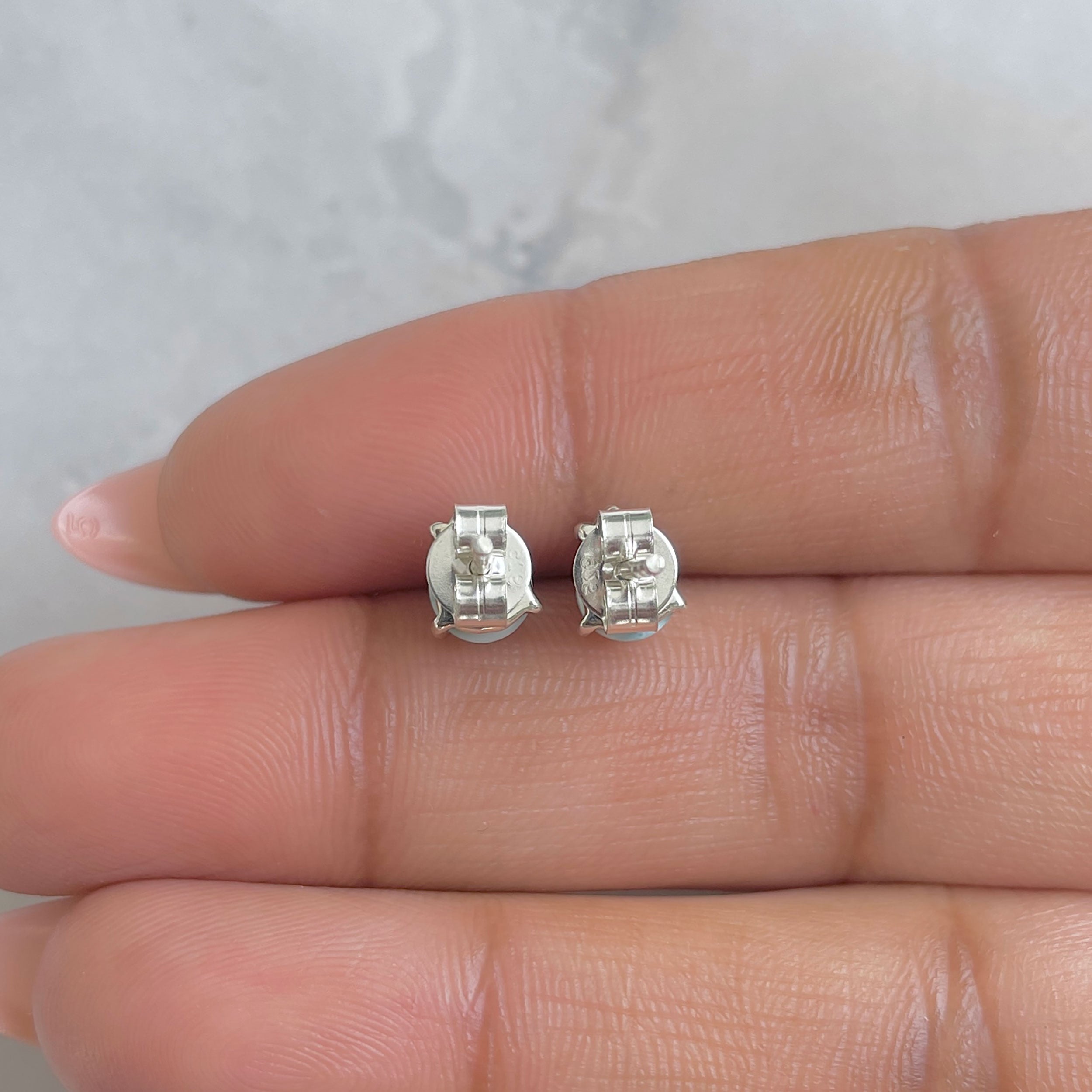 Larimar Earring-(LAR-RDE-1142.)