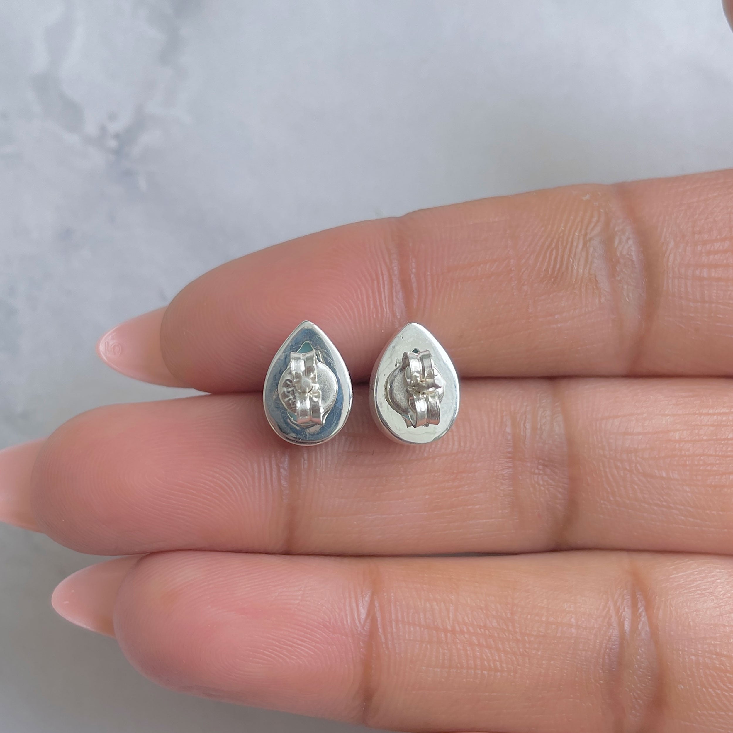 Larimar Earring-(LAR-RDE-1283.)