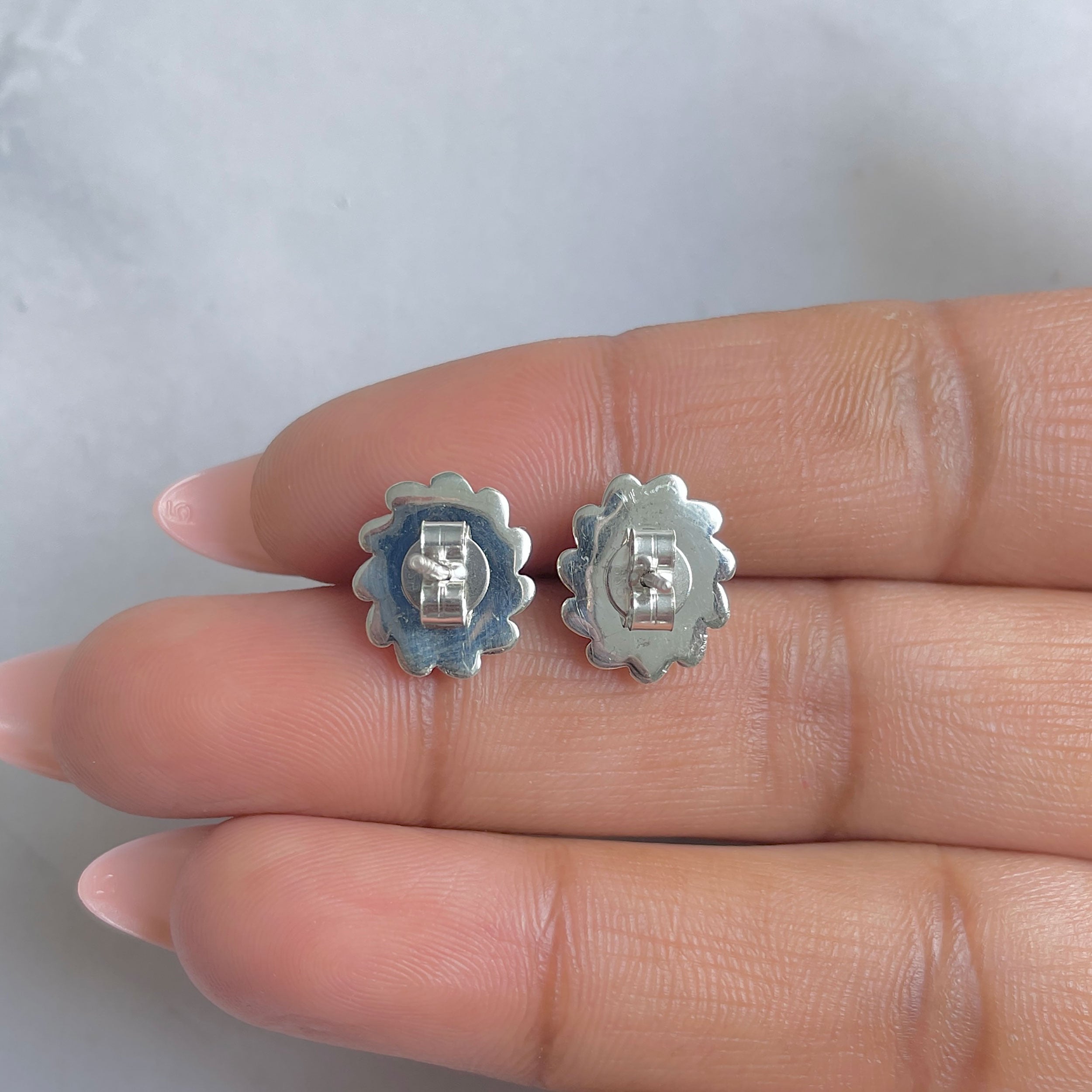 Larimar Earring-(LAR-RDE-185.)