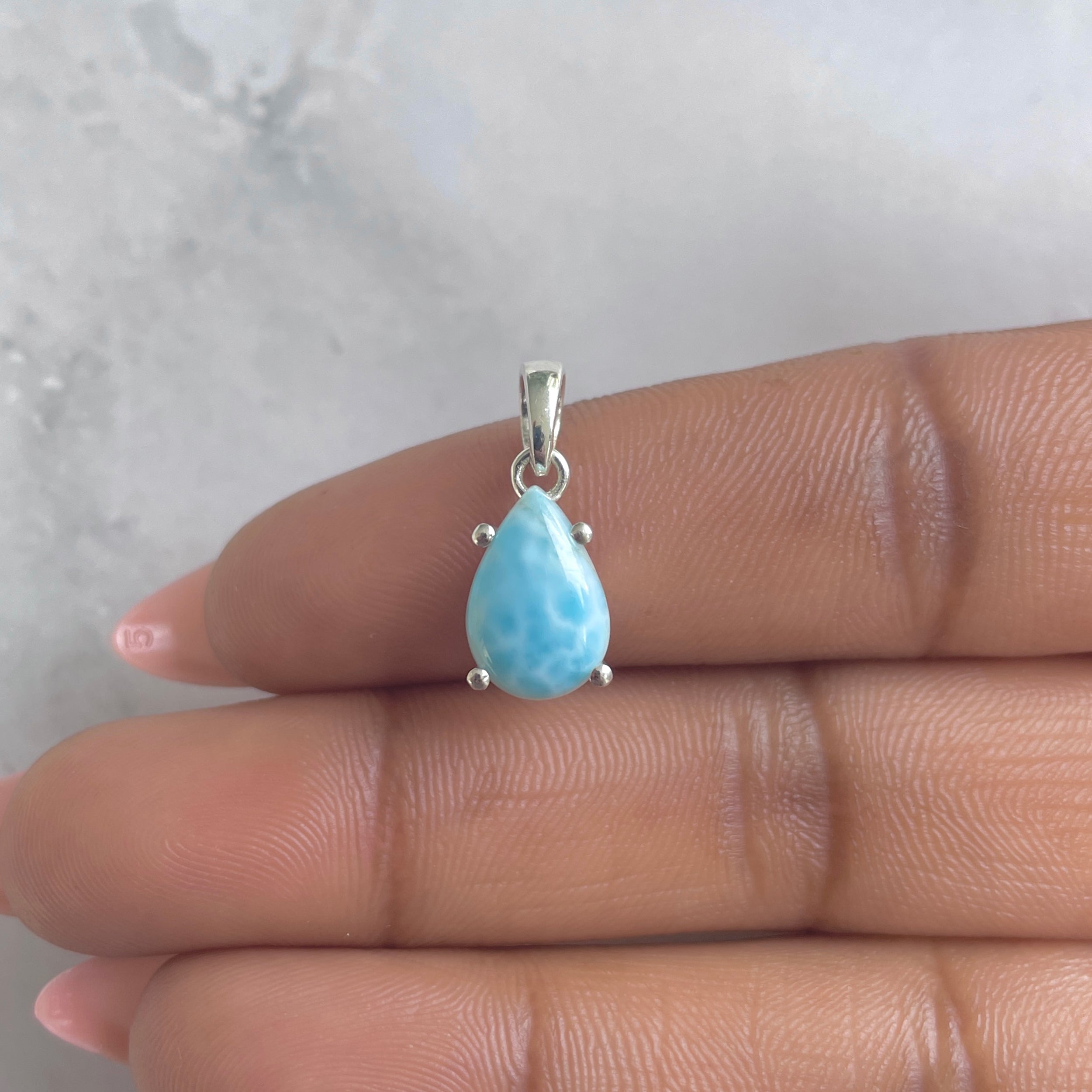 Larimar Pendant-(LAR-RDP-484.)